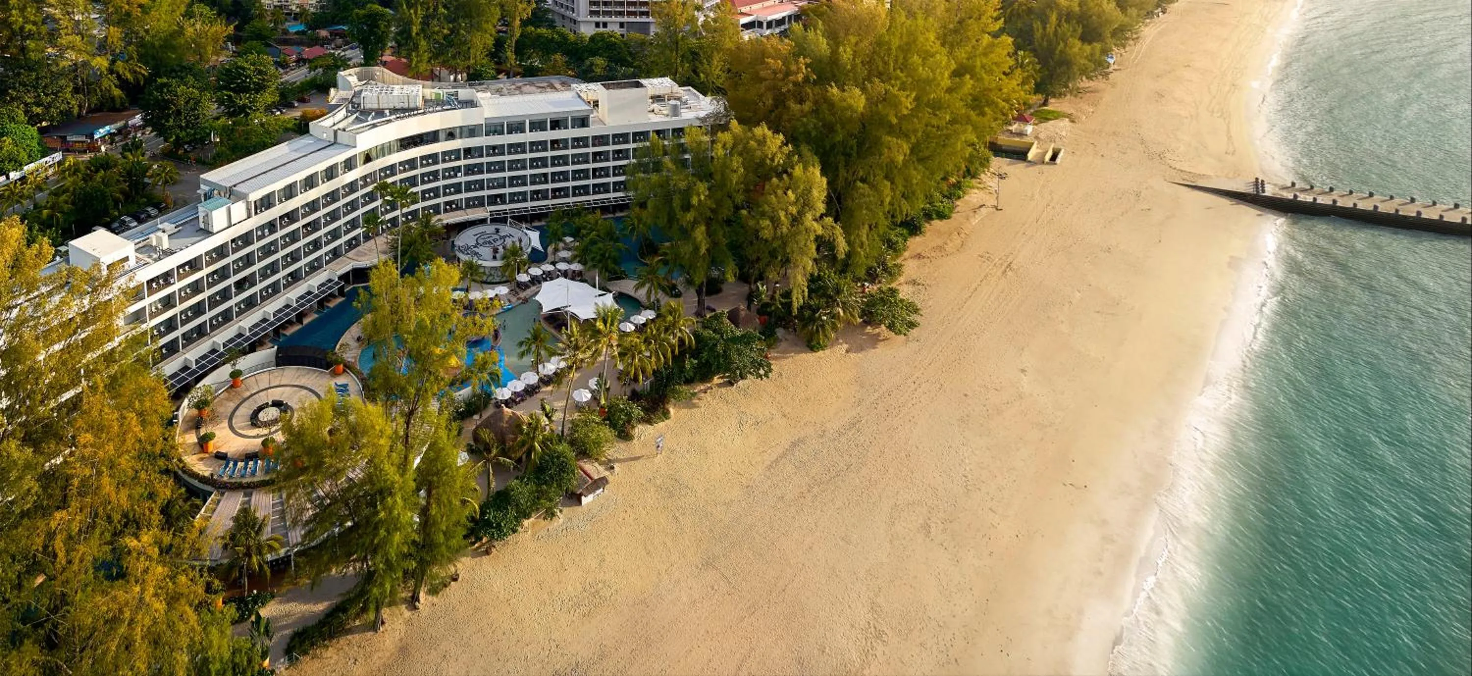 Property building in Hard Rock Hotel Penang