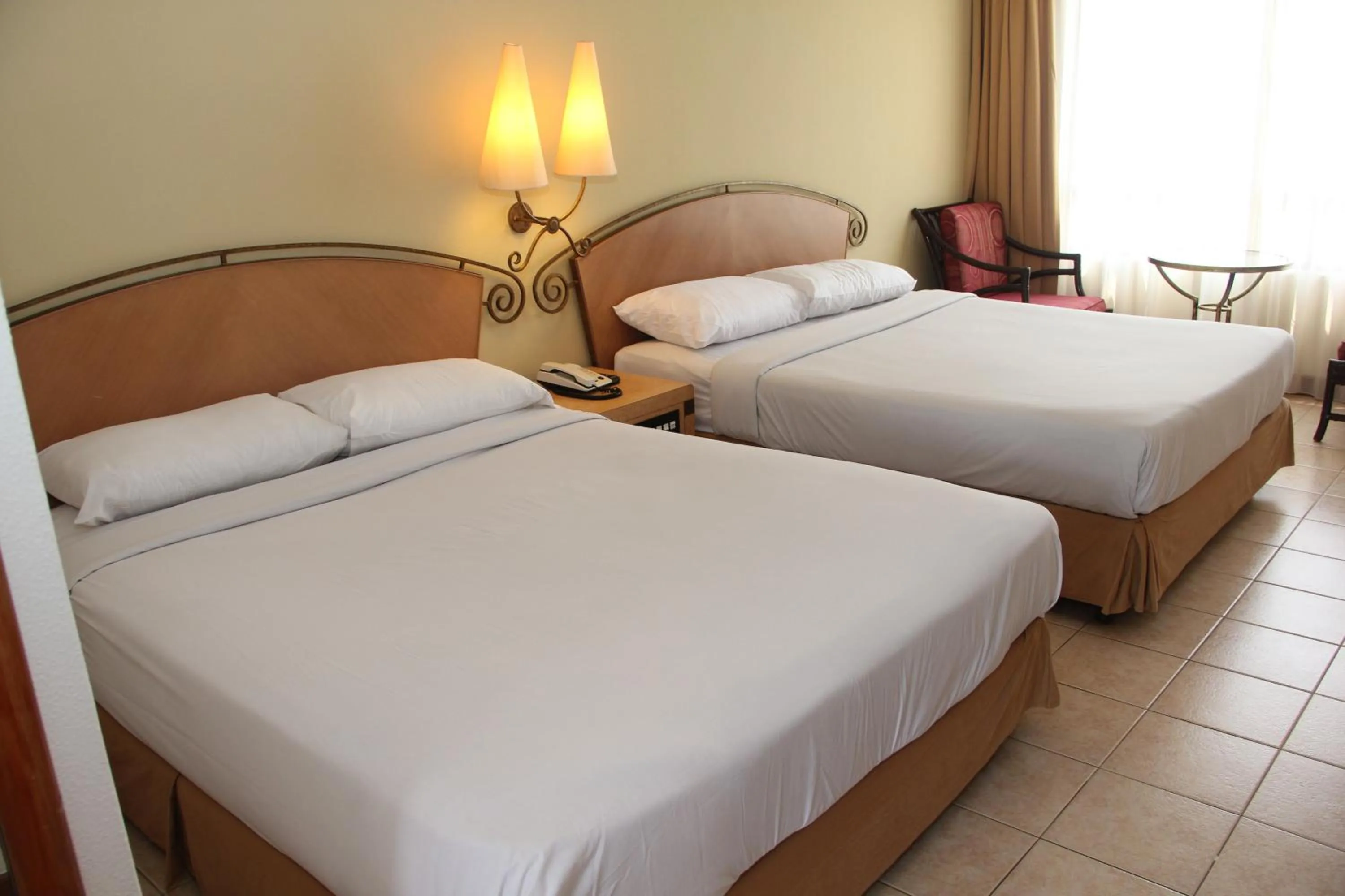 Bed in Corus Paradise Resort Port Dickson