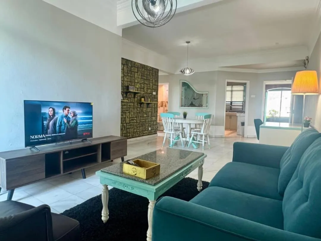 Living room in Century Bay Private Residences