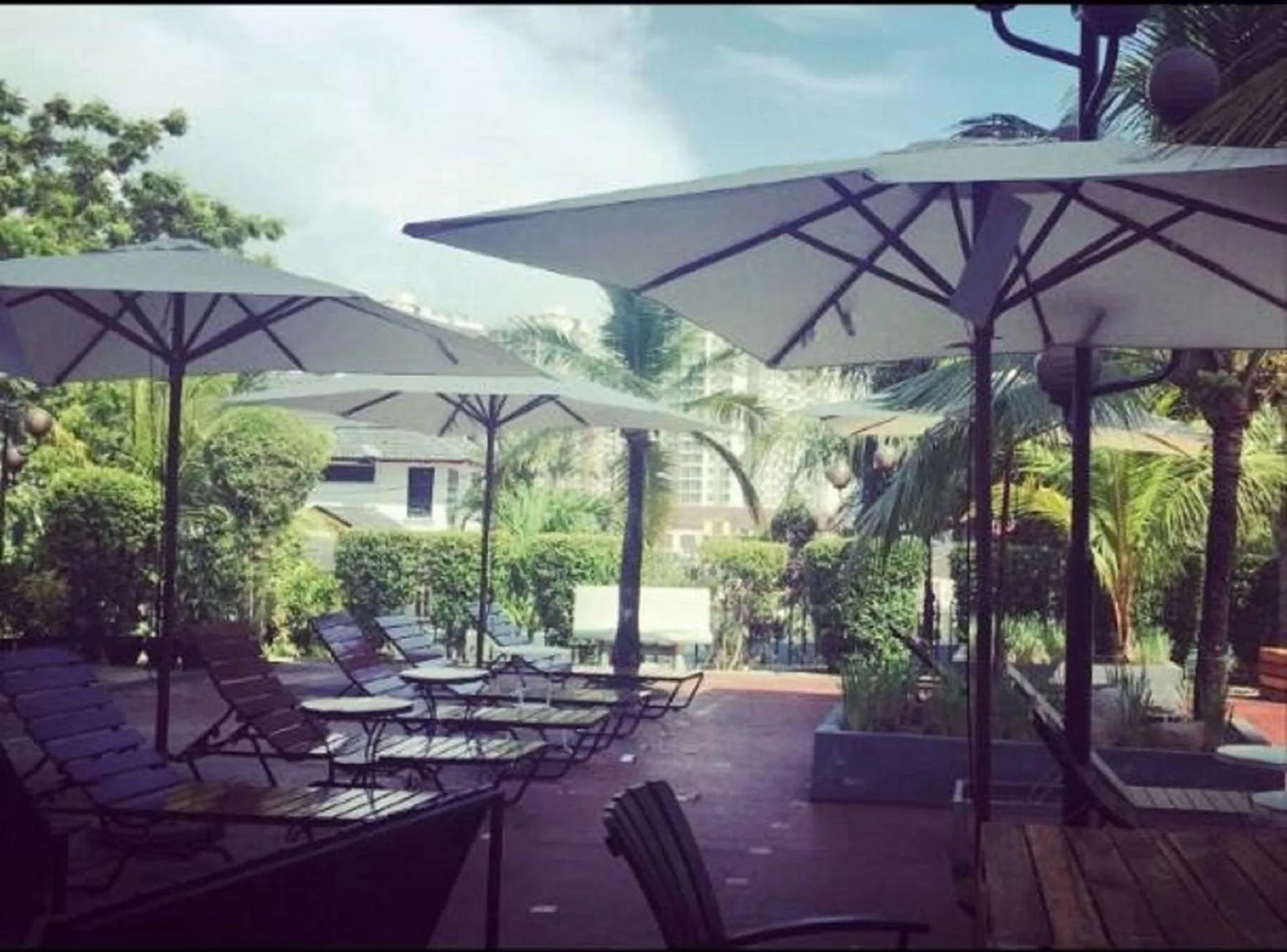 BBQ facilities in Century Bay Private Residences