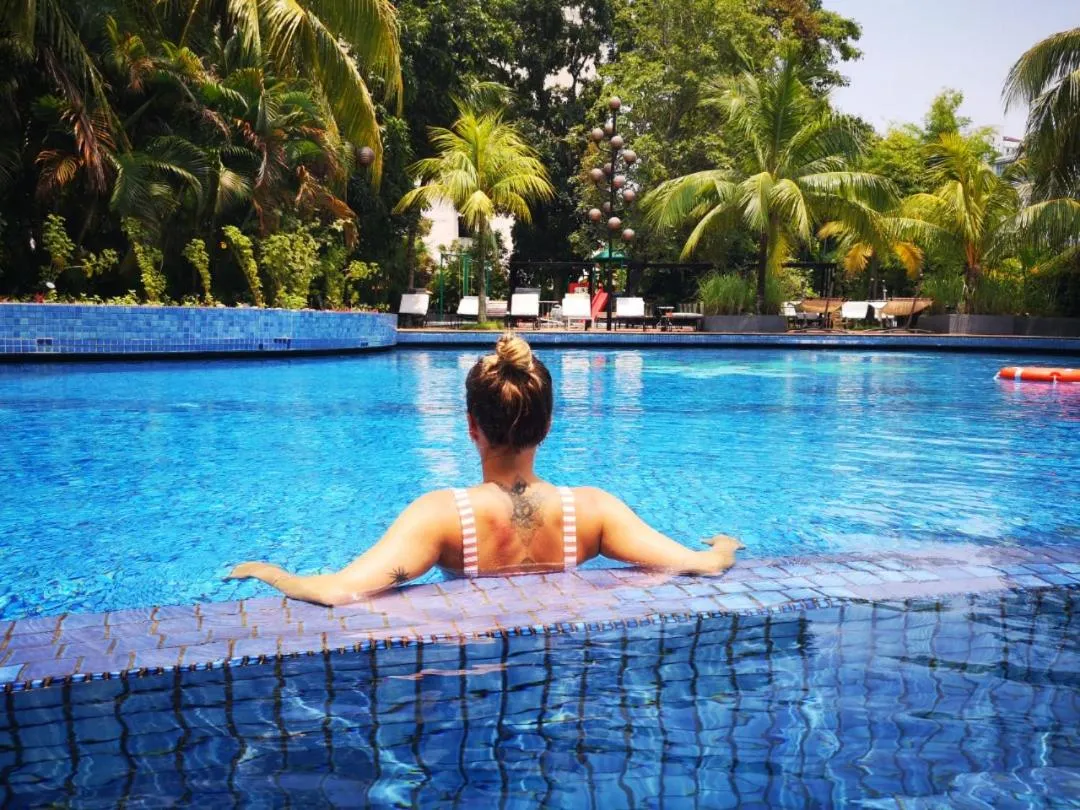 Swimming pool in Century Bay Private Residences