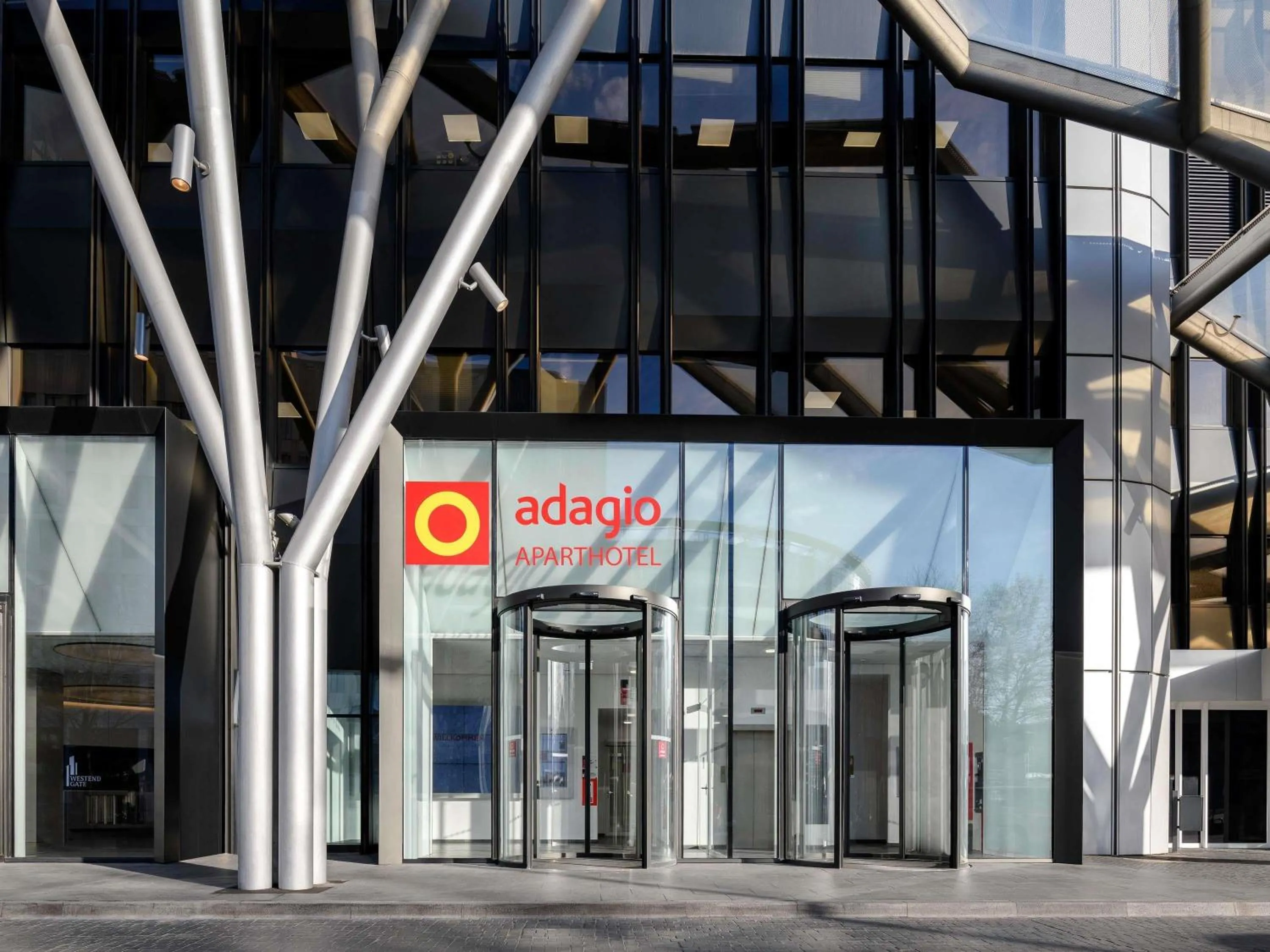 Property building in Aparthotel Adagio Frankfurt City Messe