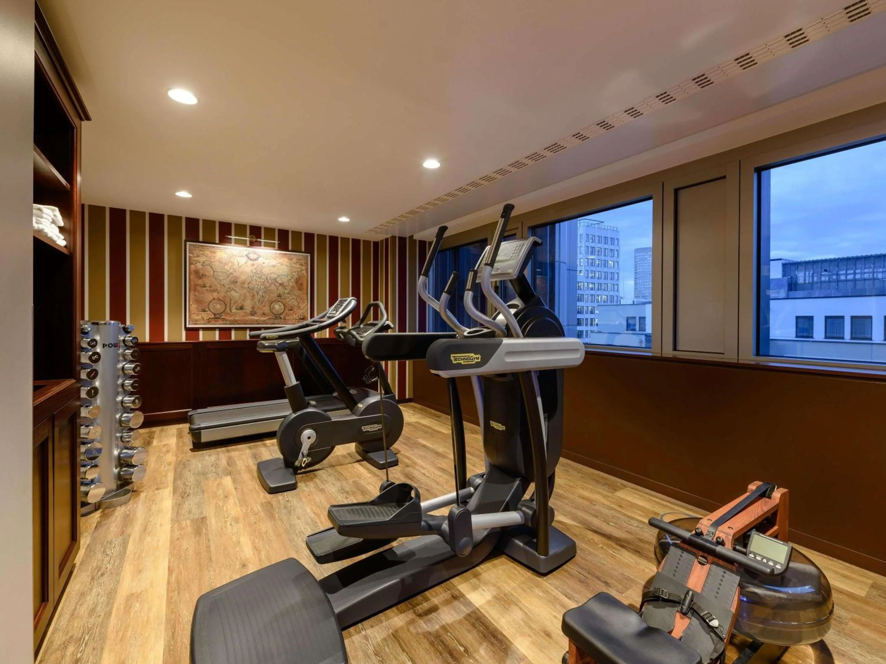 Fitness centre/facilities in Aparthotel Adagio Frankfurt City Messe