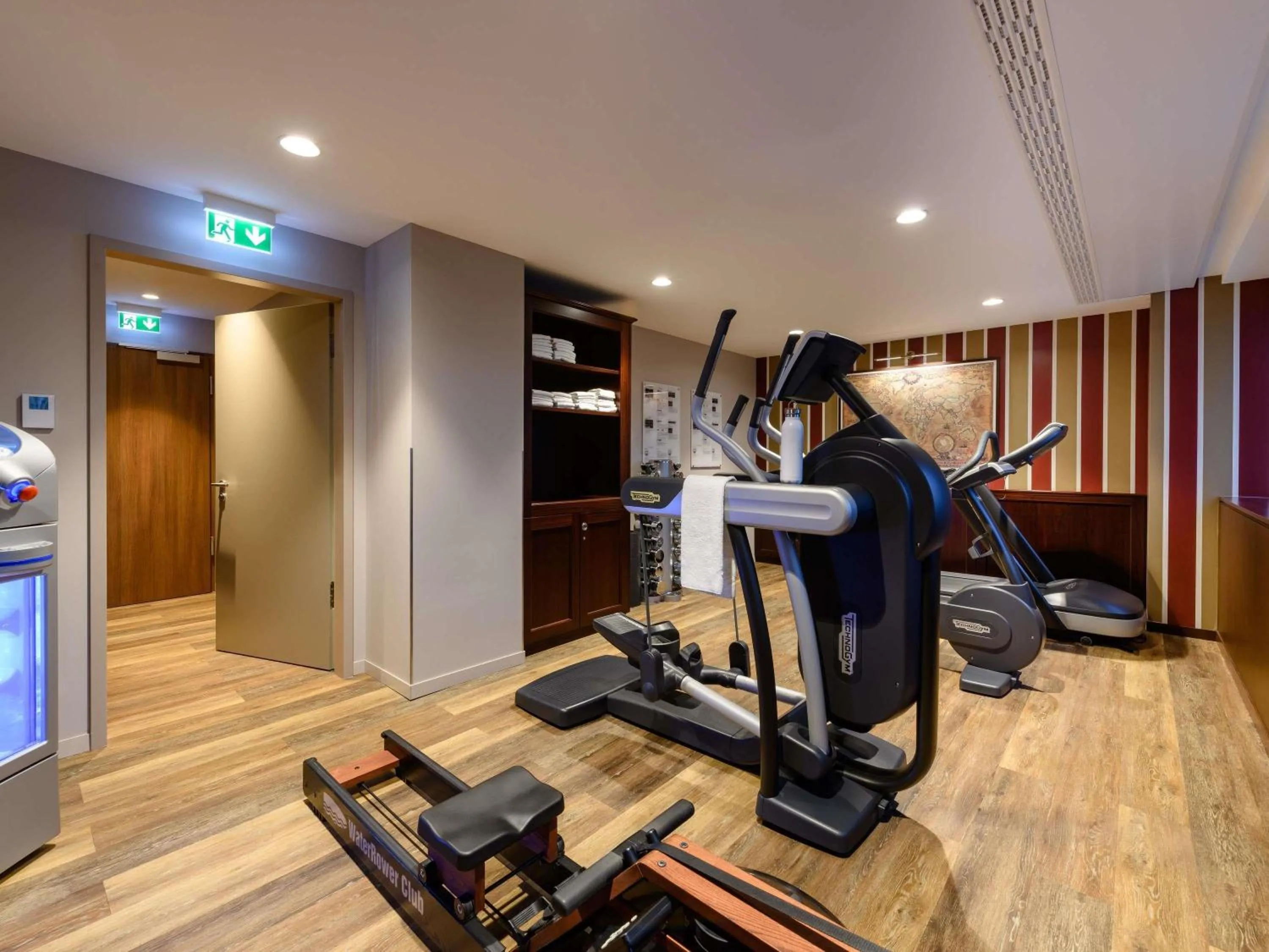 Fitness centre/facilities in Aparthotel Adagio Frankfurt City Messe