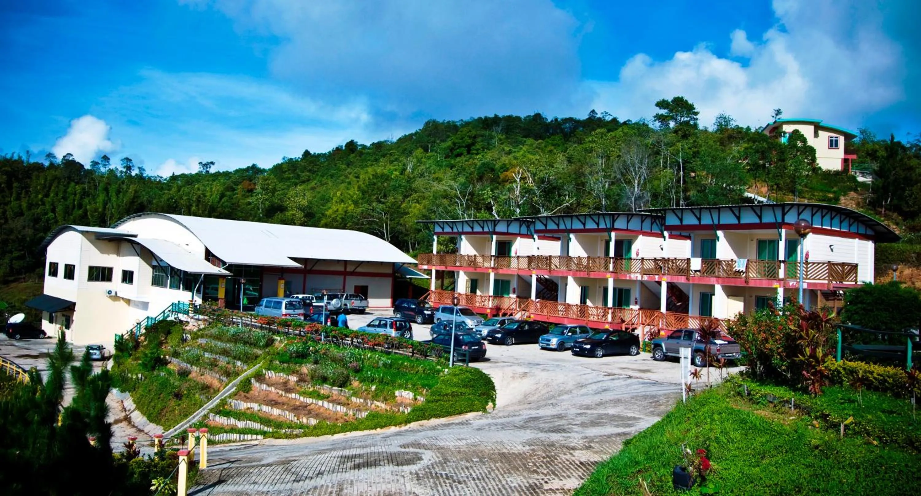 Facade/entrance in Celyn Resort Kinabalu