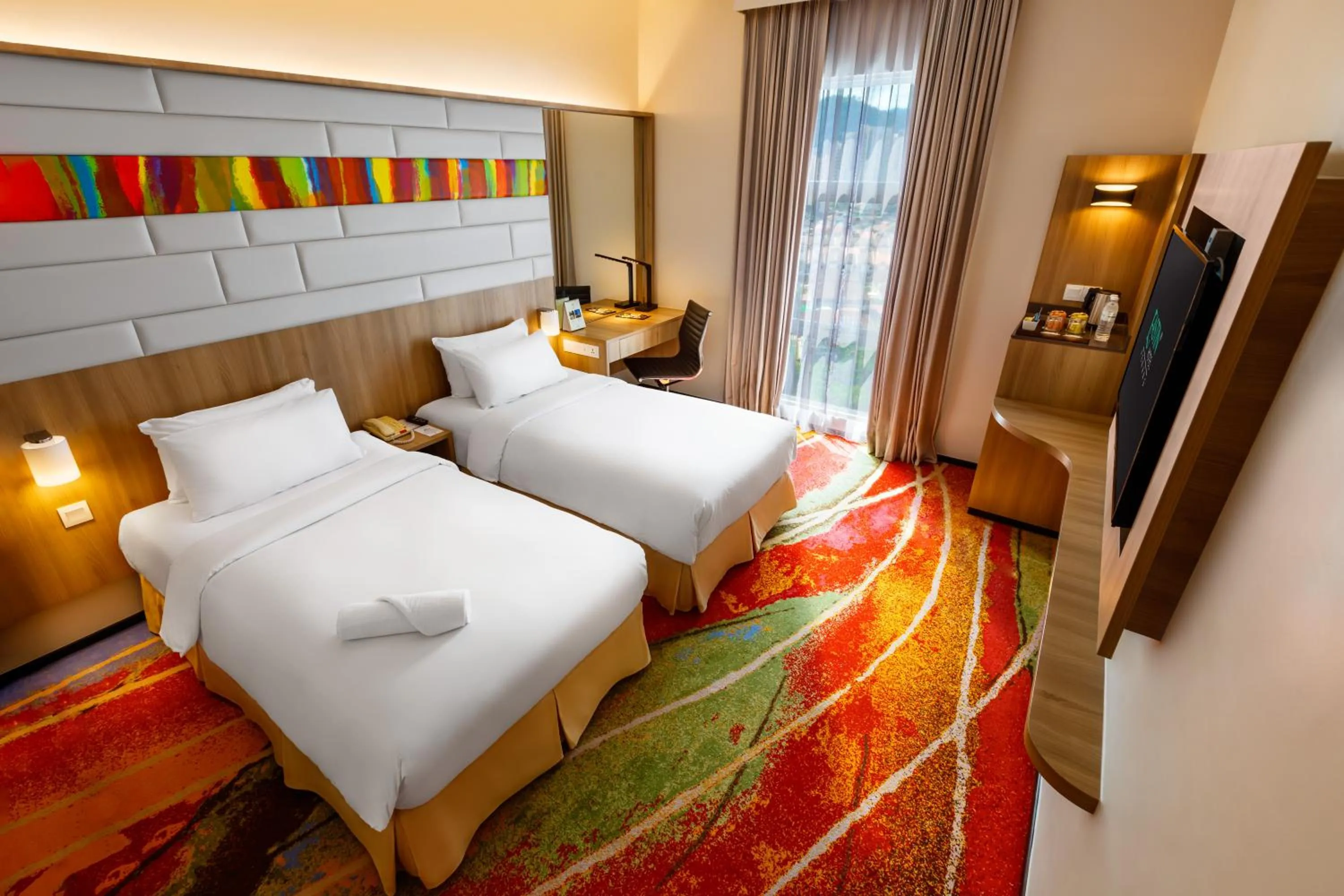 Bed in Eastin Hotel Penang