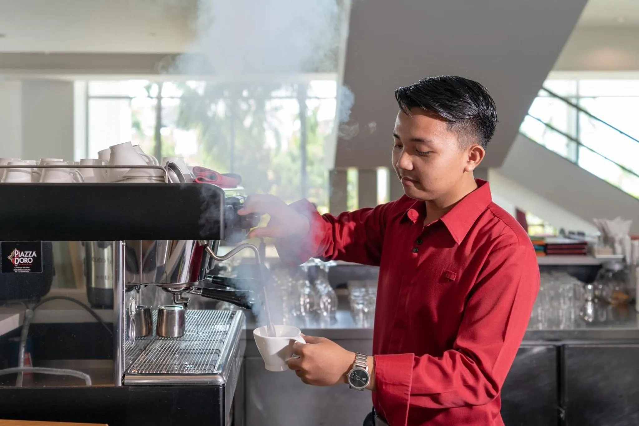 Lounge or bar in Holiday Inn Melaka by IHG