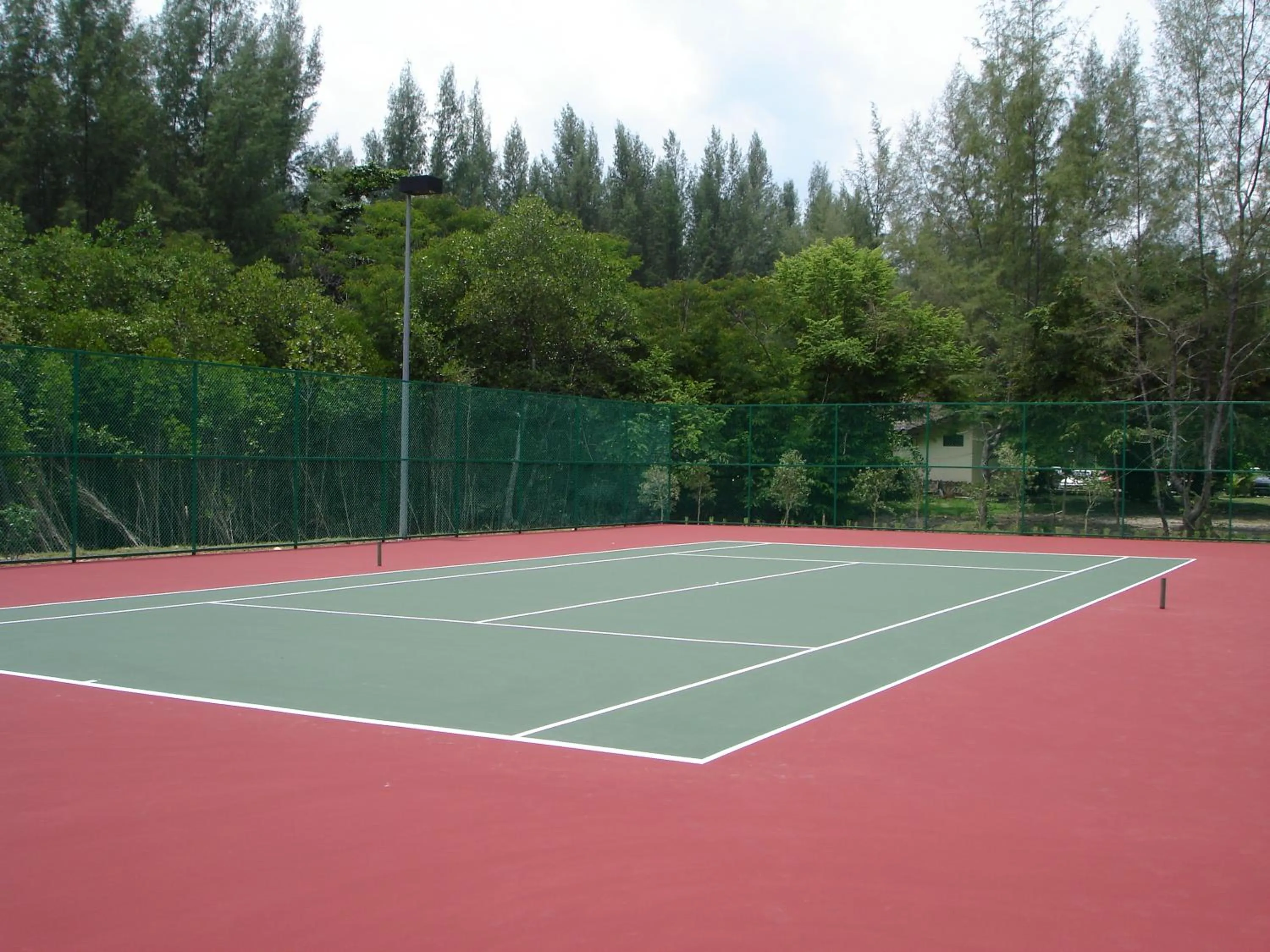 Tennis court in Tanjung Rhu Resort