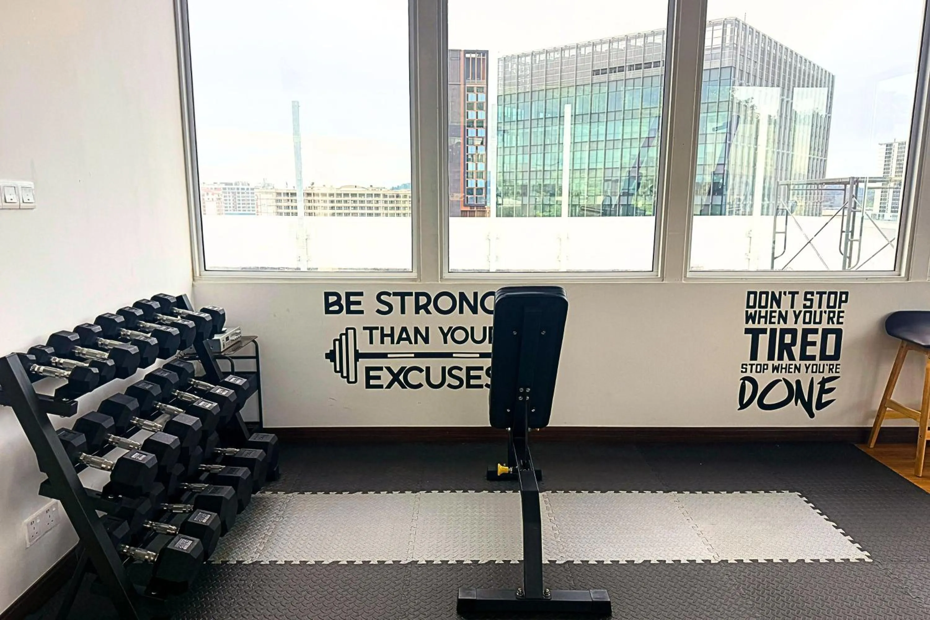 Fitness centre/facilities in Hotel Shangri-la Kota Kinabalu