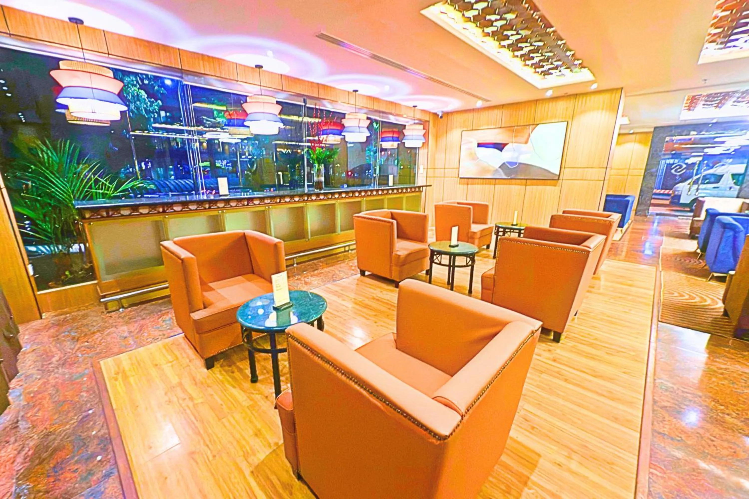 Lobby or reception in Hotel Shangri-la Kota Kinabalu