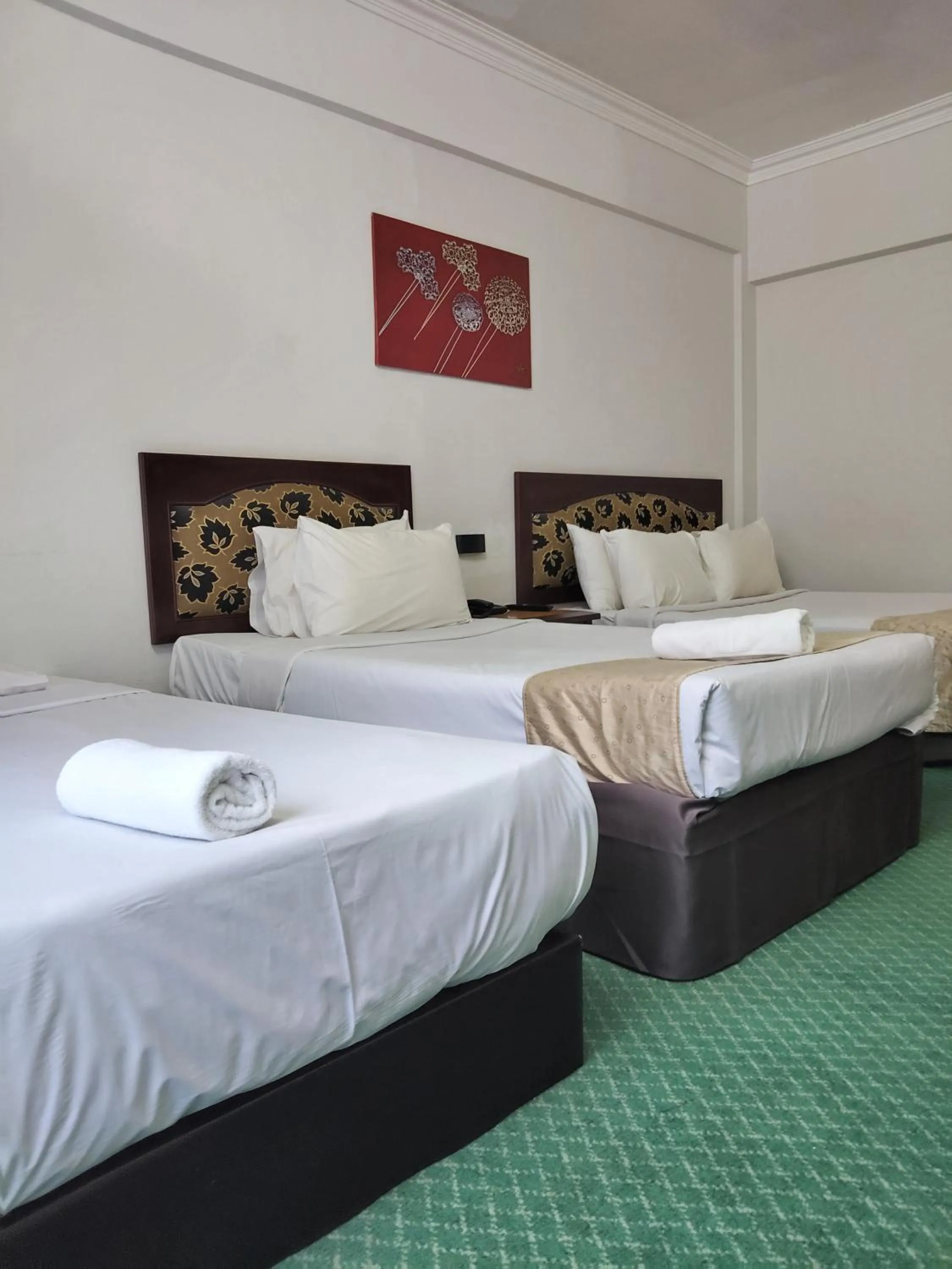 Bed in Hotel Seri Malaysia Melaka