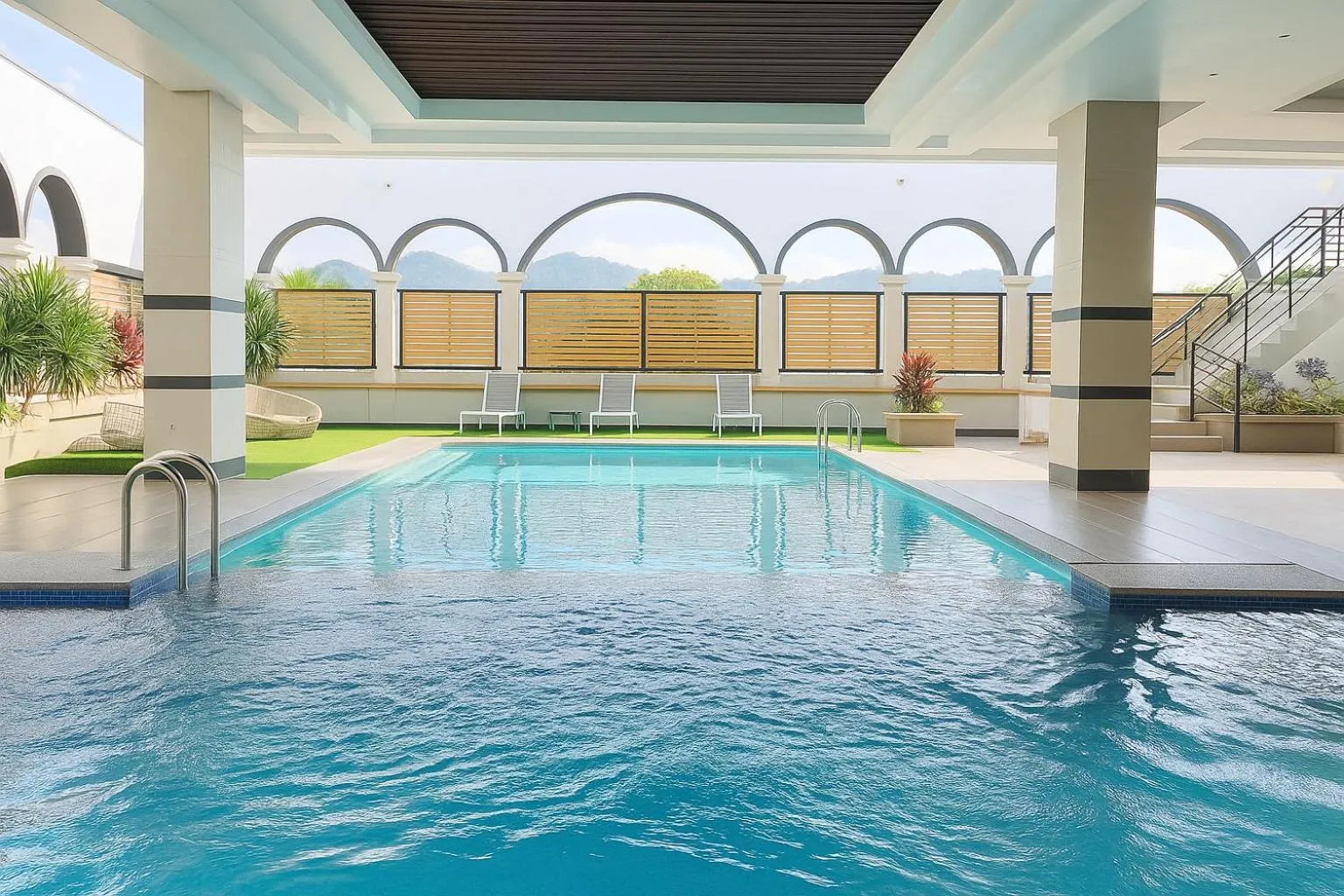 Swimming pool in Langkawi Seaview Hotel
