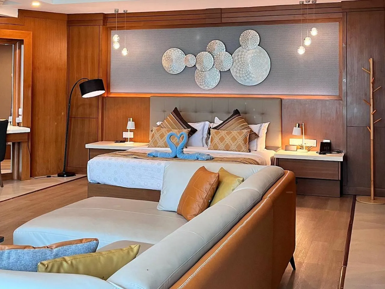 Bed in Langkawi Seaview Hotel