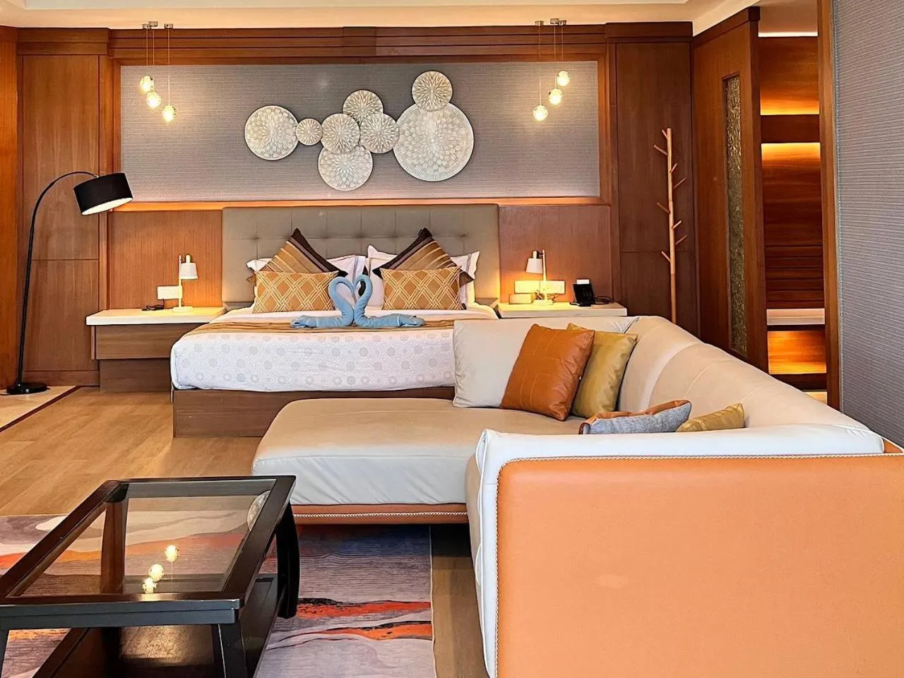 Bed in Langkawi Seaview Hotel