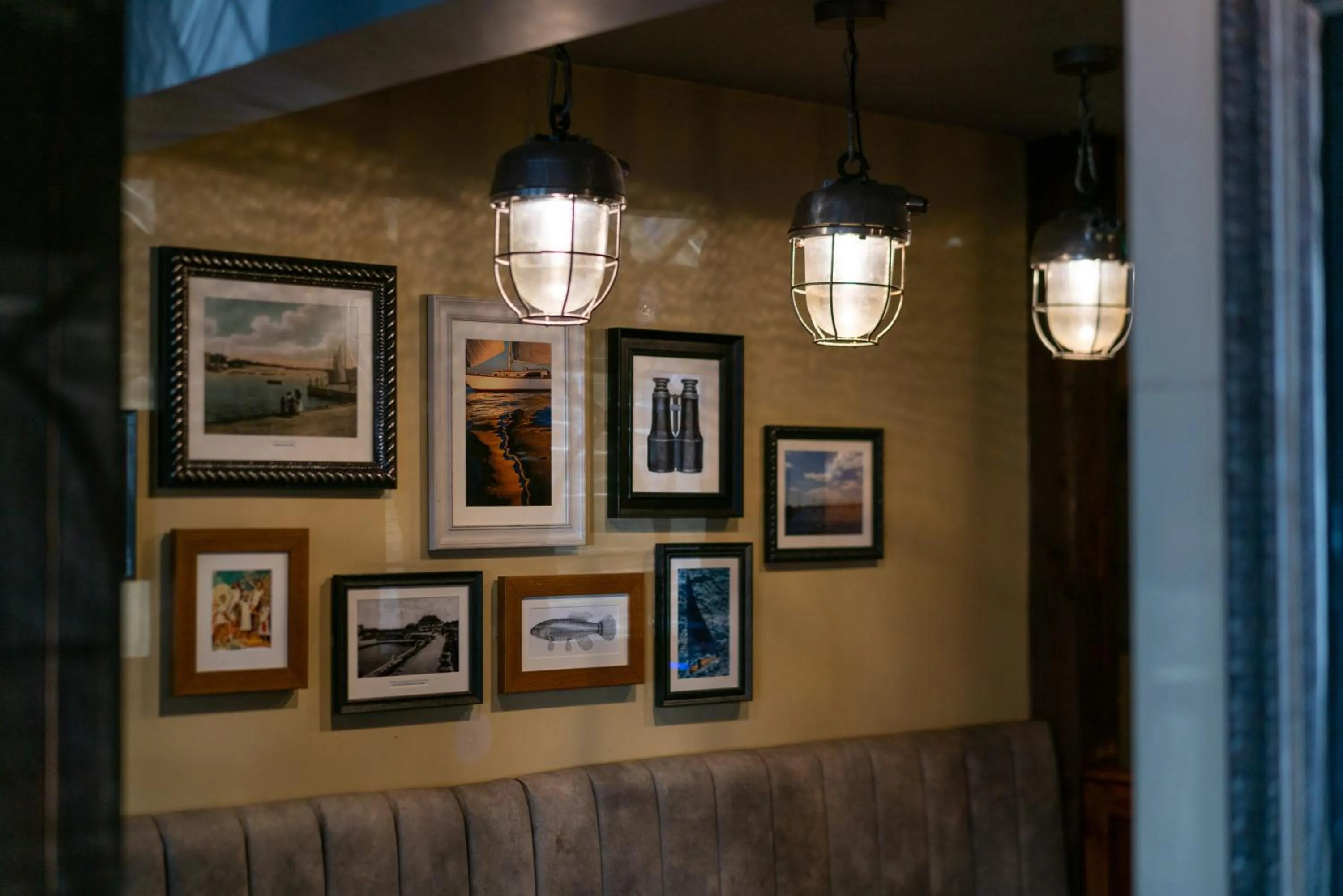 Decorative detail in The Mayflower