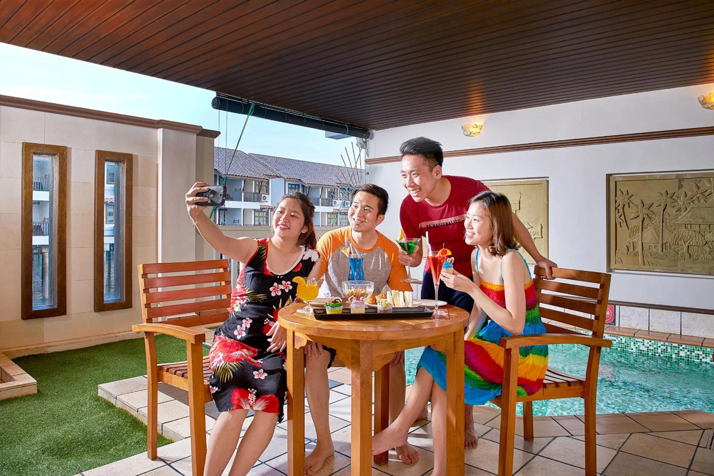 Swimming pool in Grand Lexis Port Dickson