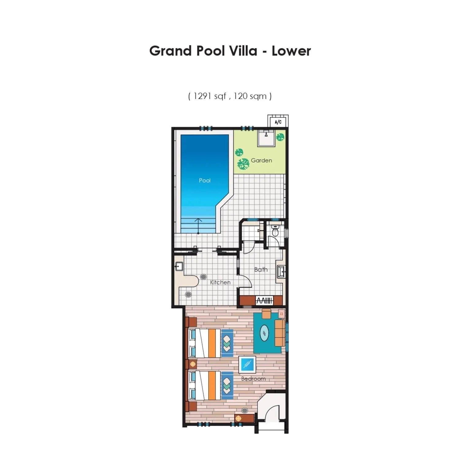 Floor plan in Grand Lexis Port Dickson