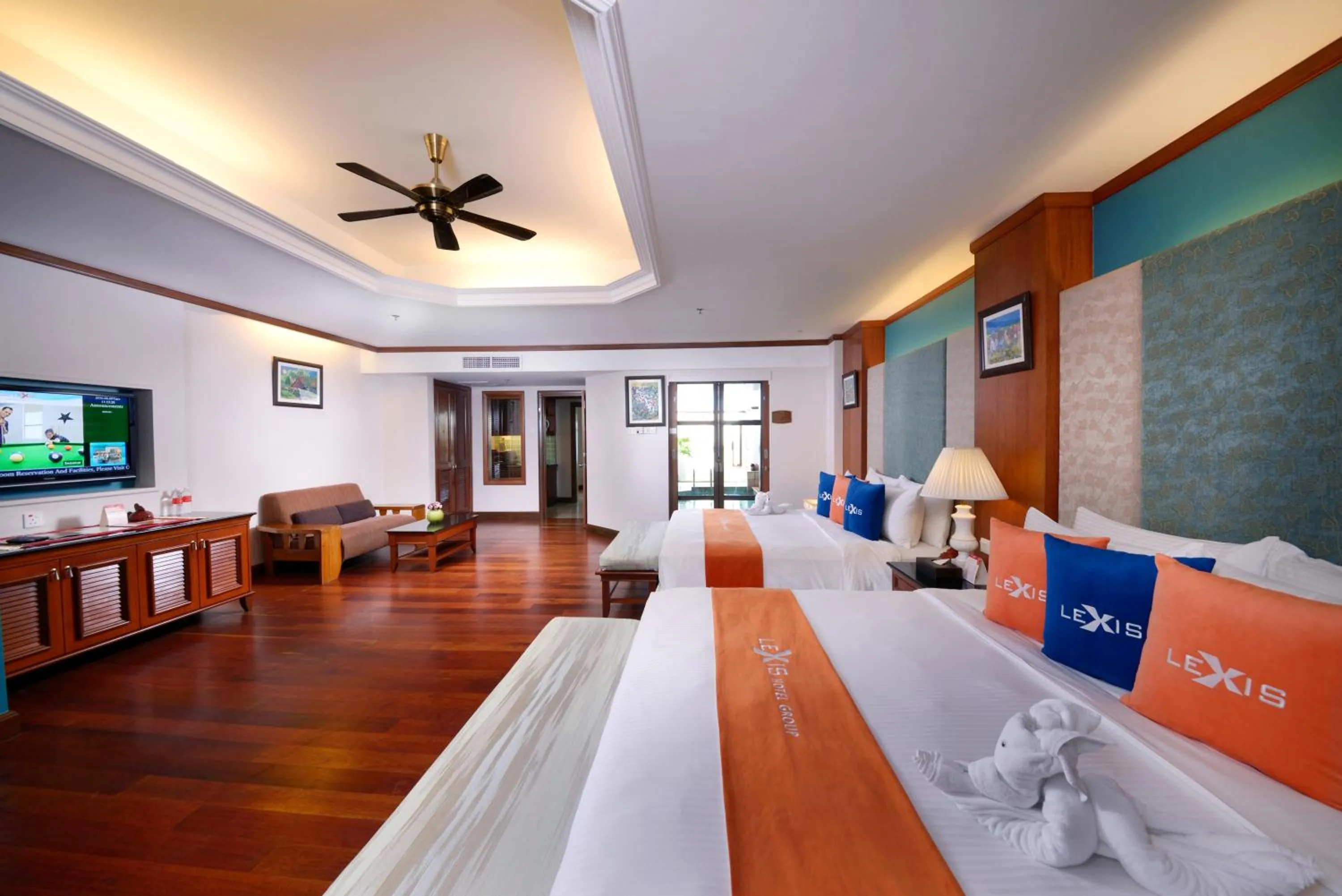 Bed in Grand Lexis Port Dickson