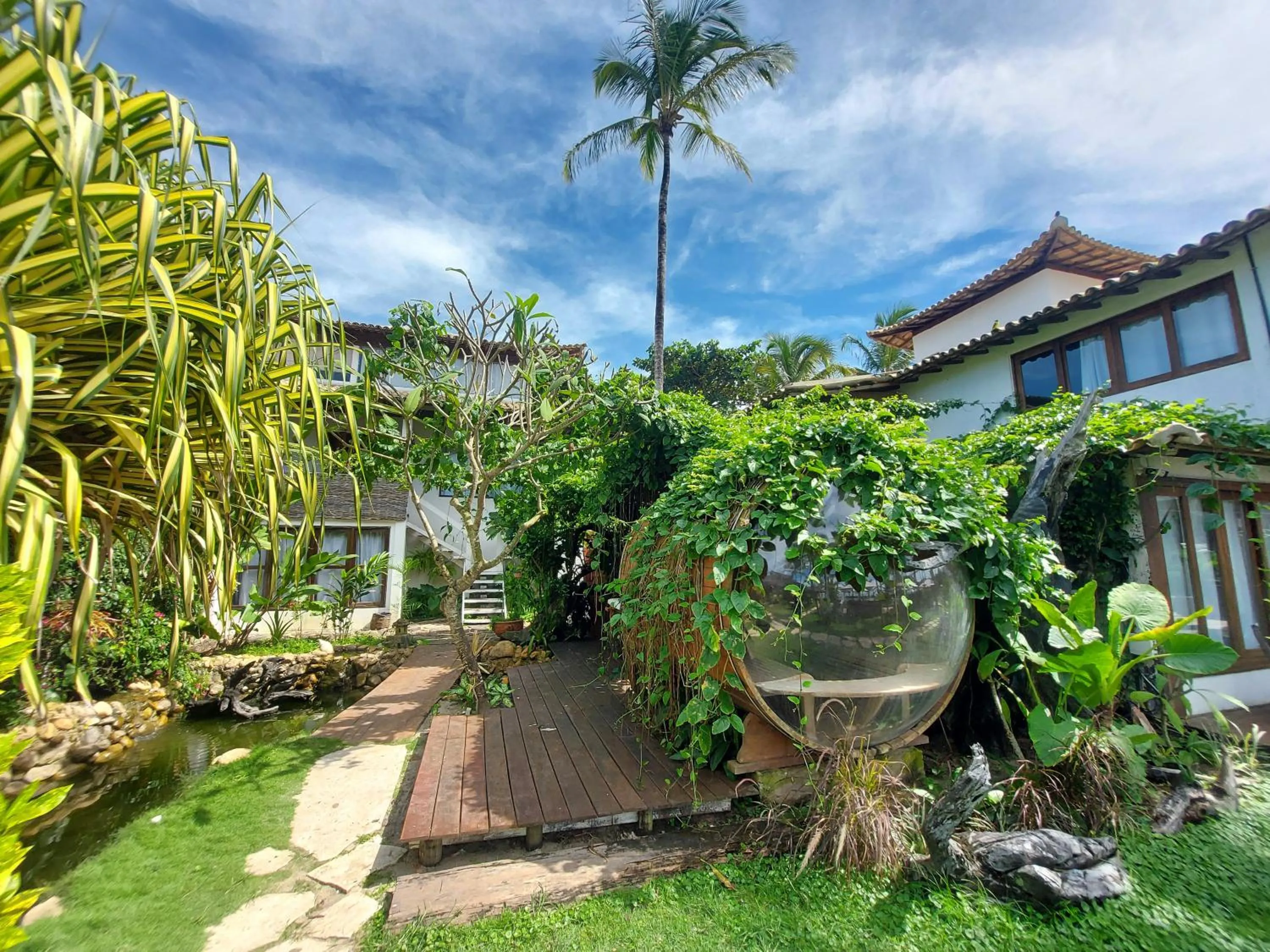 Garden in Pousada Vila do Mar