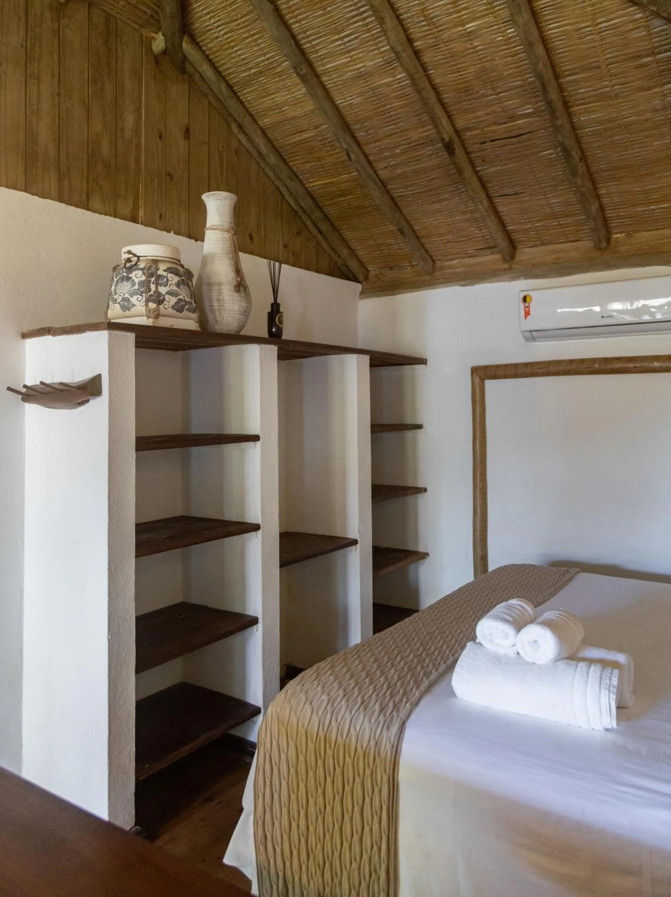 Bed in Pousada Vila do Mar