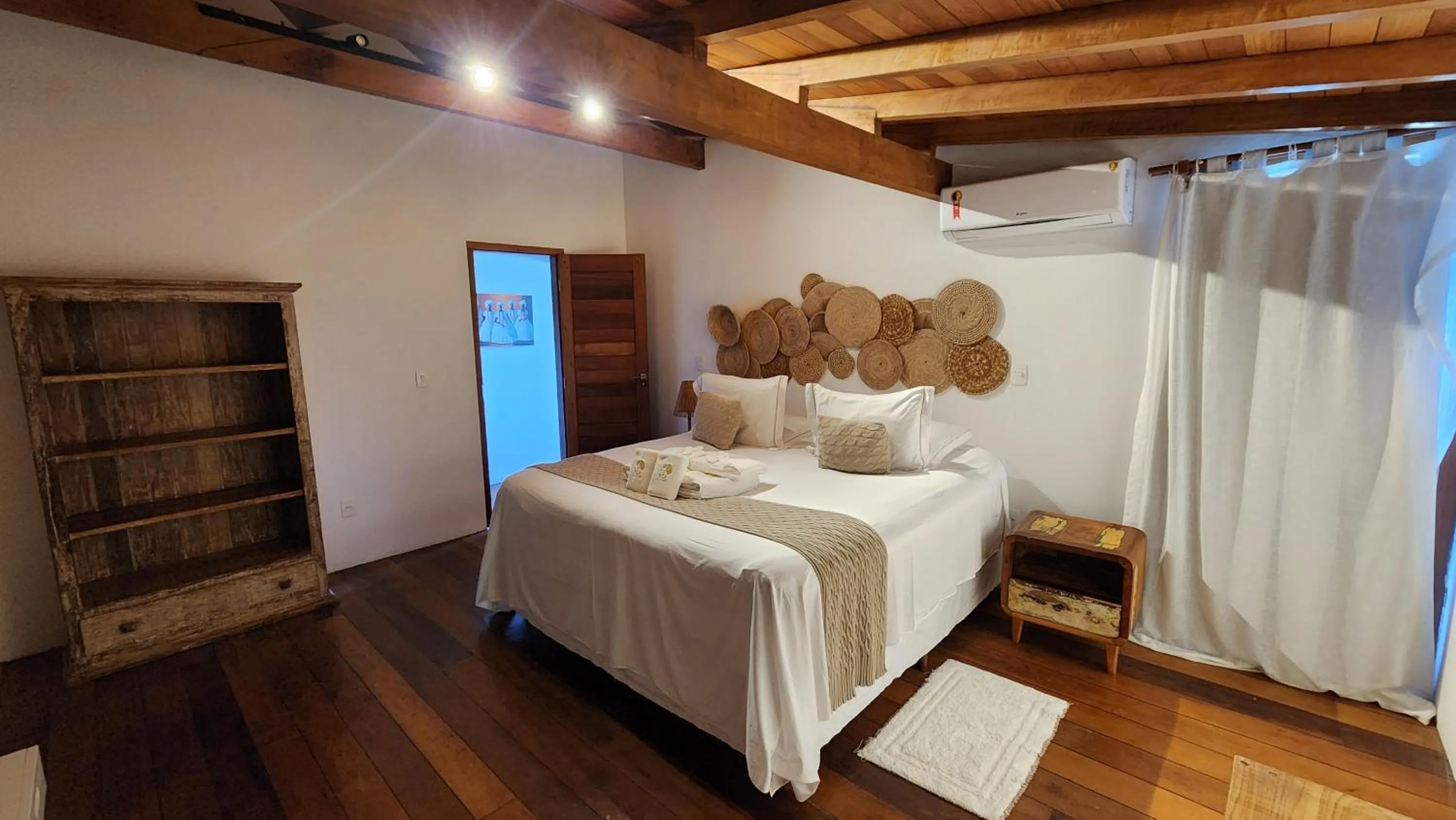 Bed in Pousada Vila do Mar