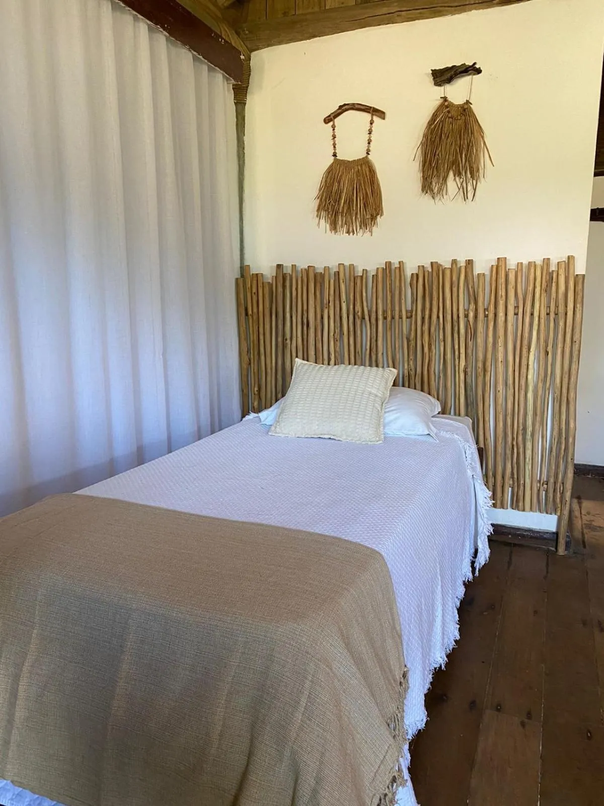 Bed in Pousada Vila do Mar