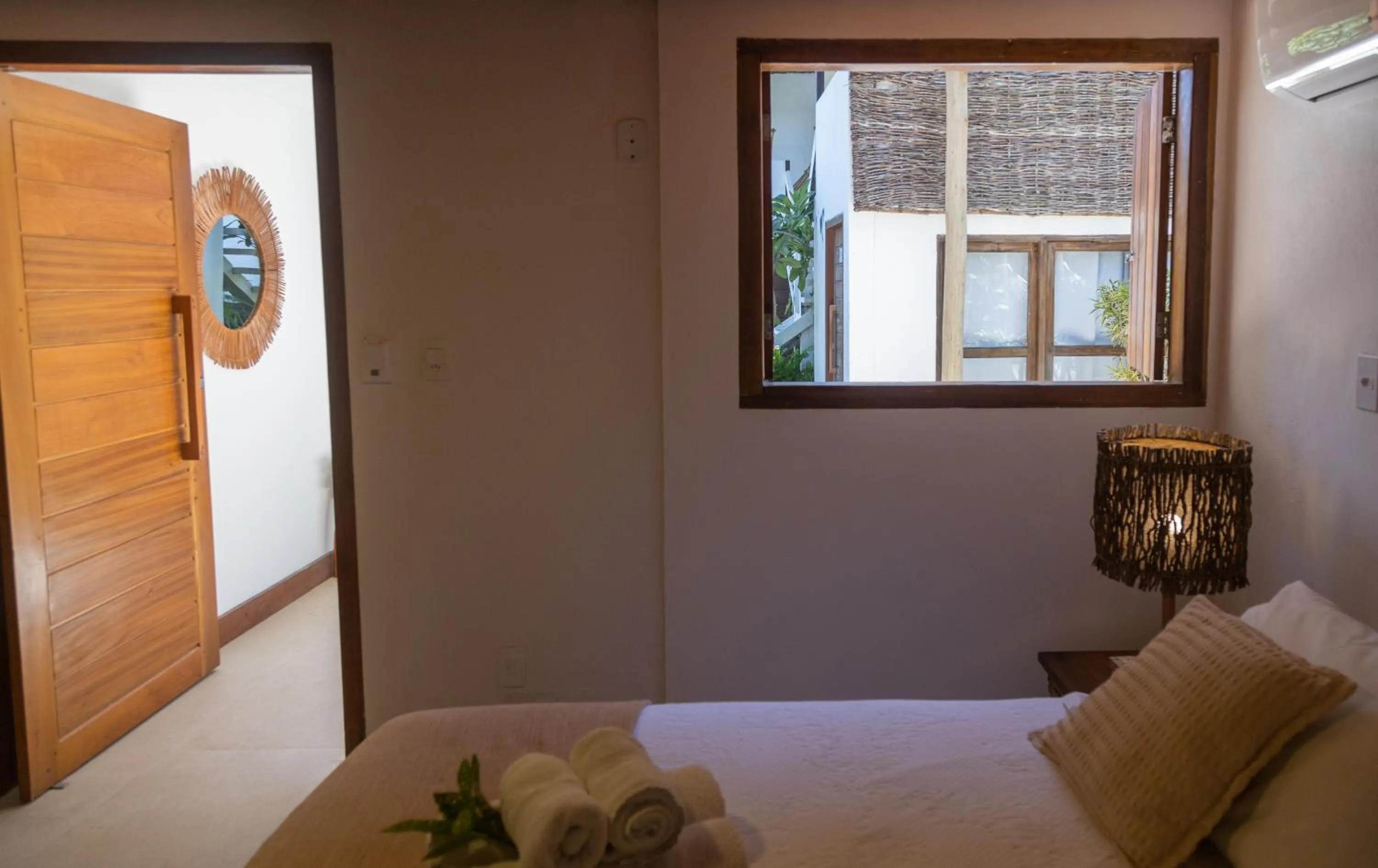 Bed in Pousada Vila do Mar