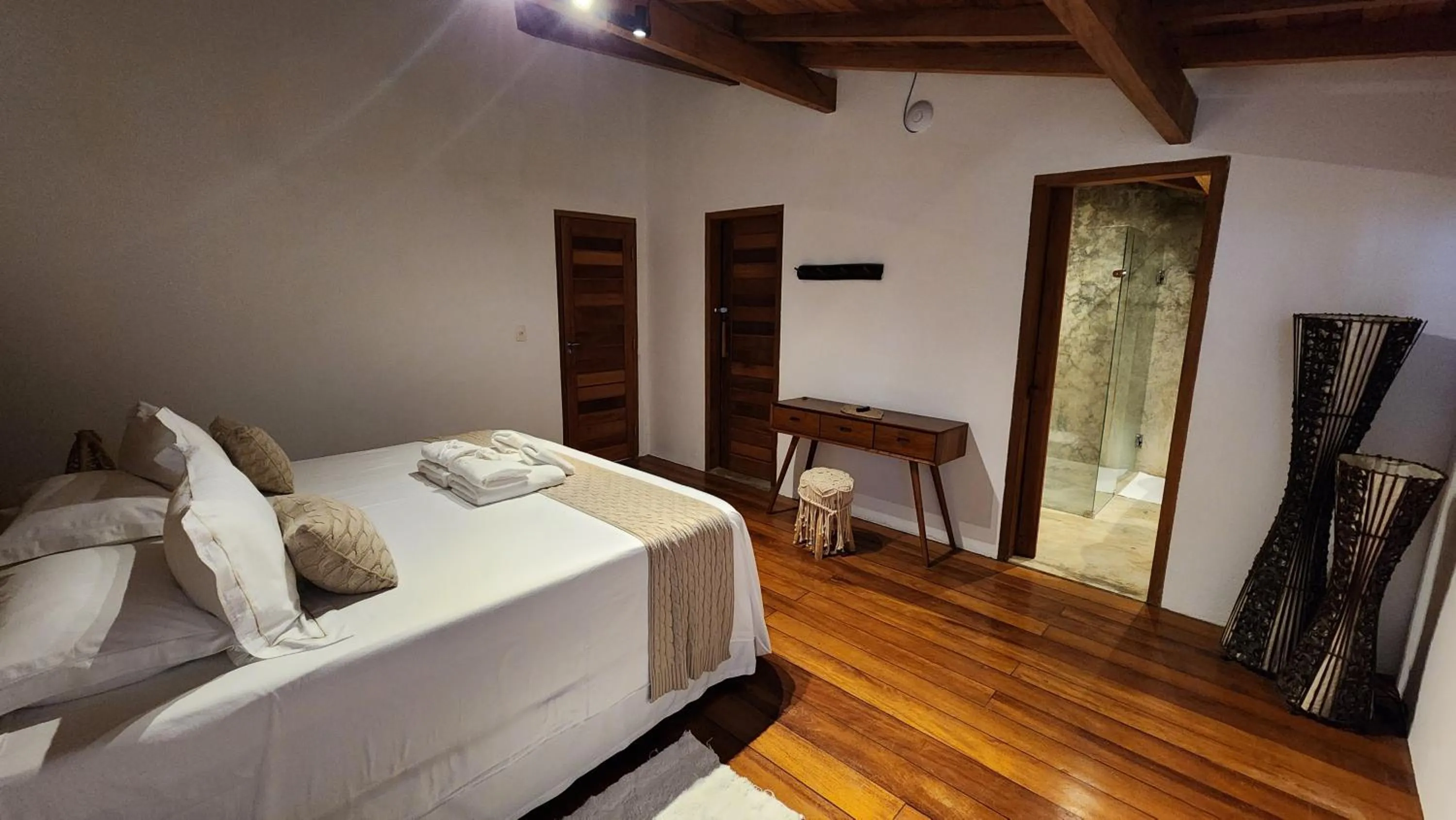 Bed in Pousada Vila do Mar