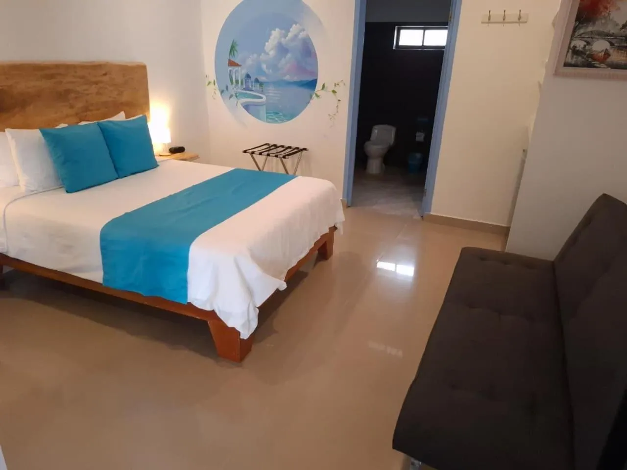 Property building, Bed in CLUB IBIZA - Party Hotel & Beach Club