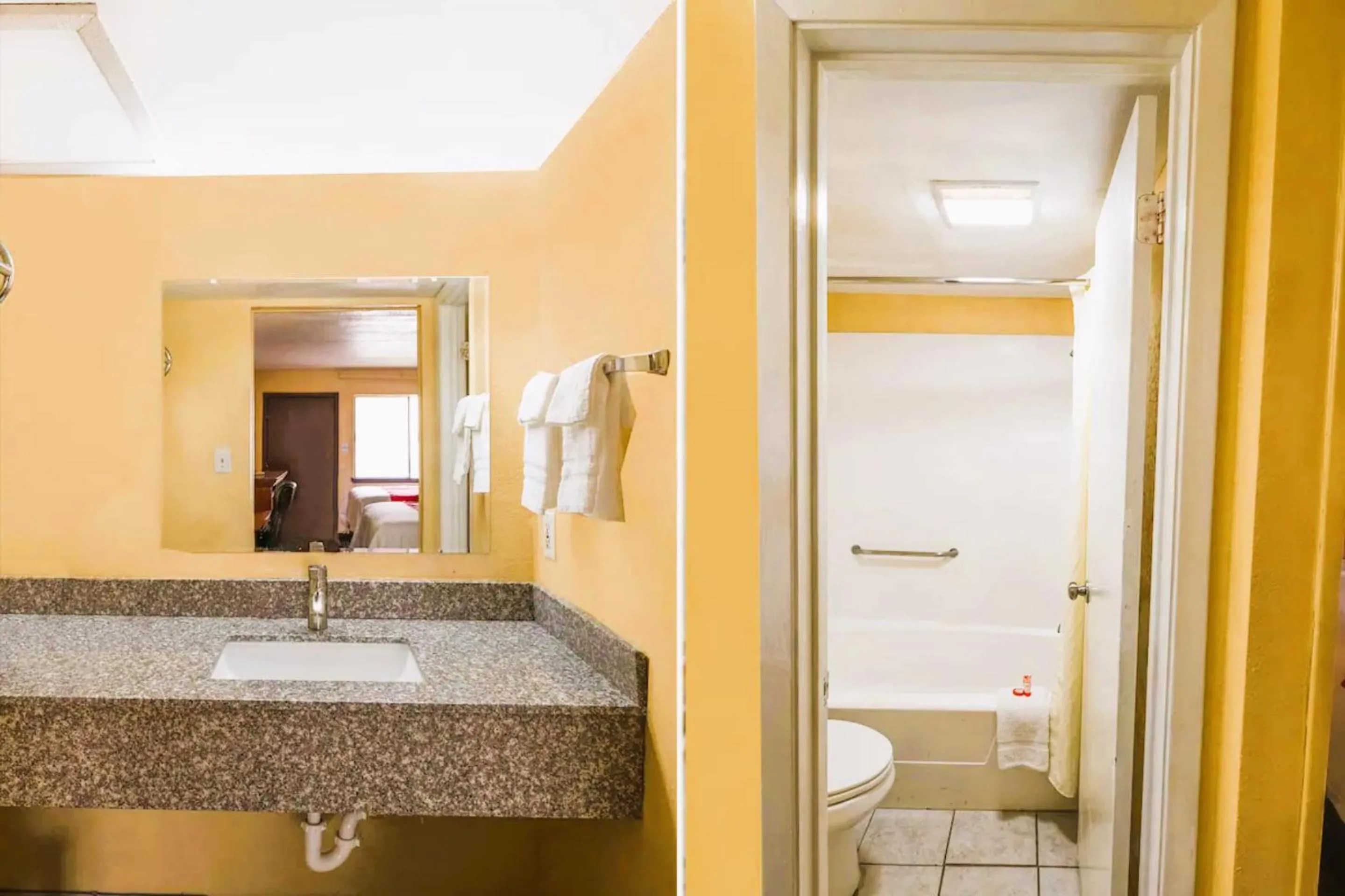 Bathroom in Oyo Hotel Odessa TX, East Business 20