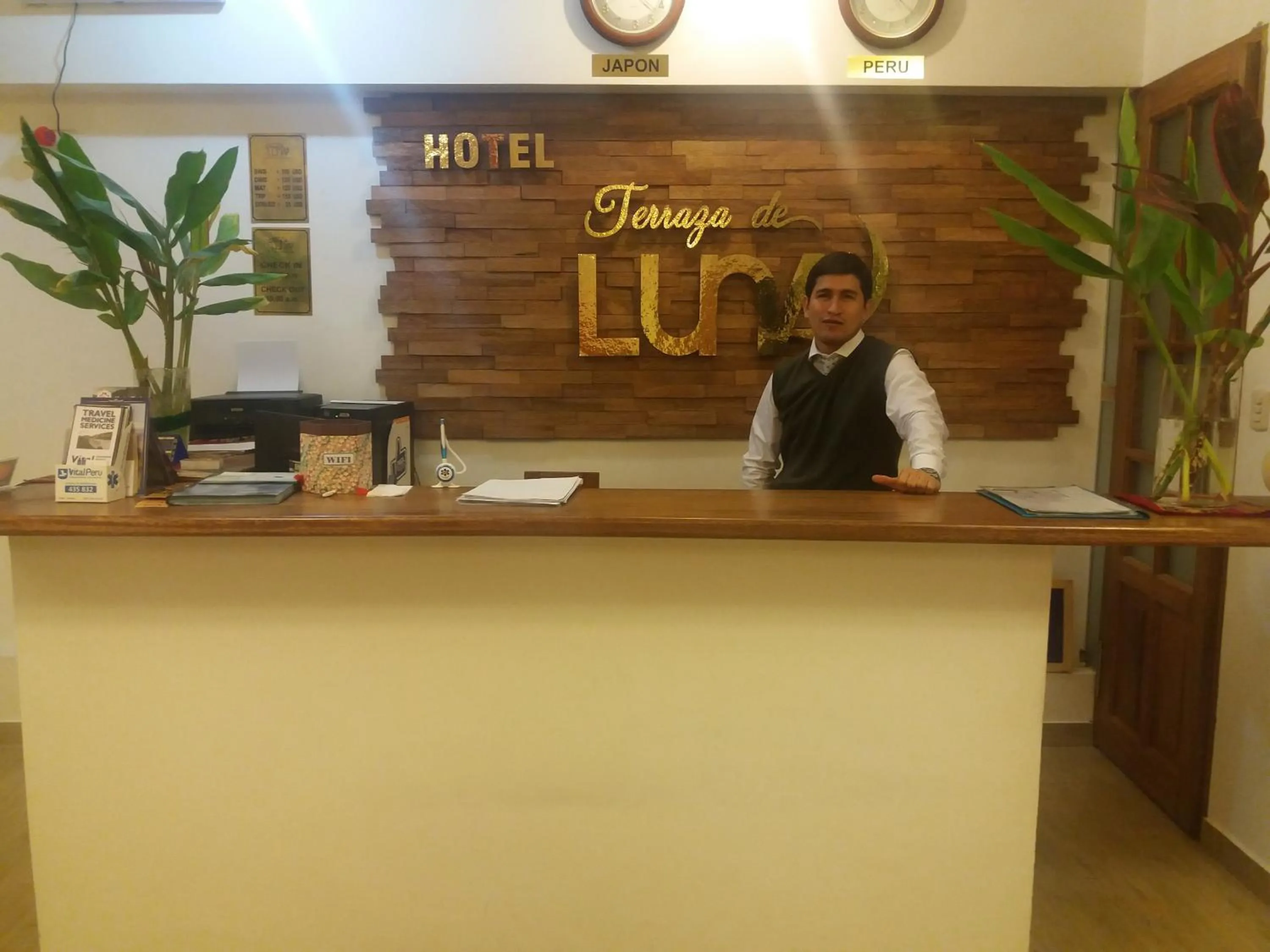 Lobby or reception in Terraza de Luna