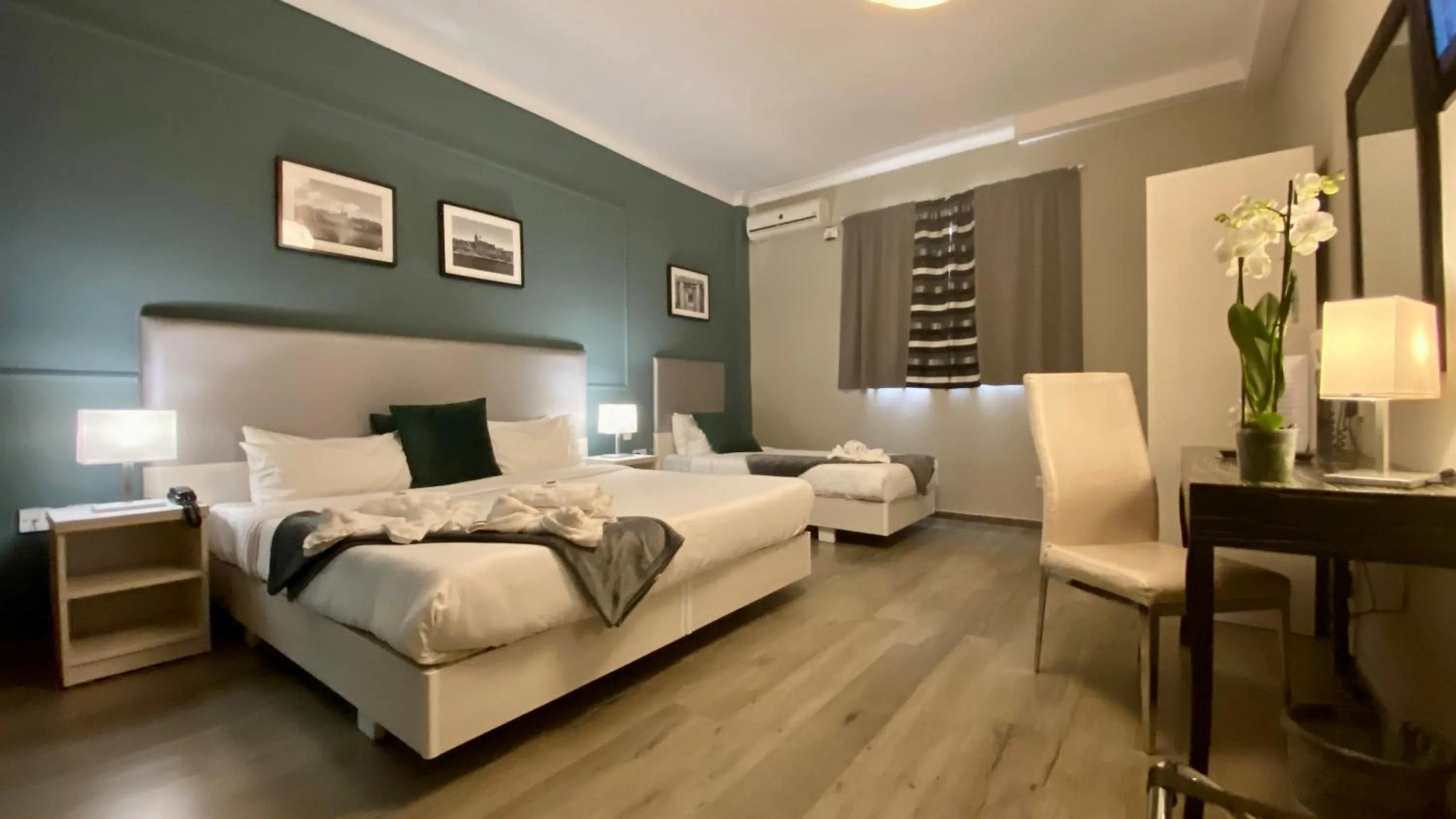 Bed in Sliema Marina Hotel
