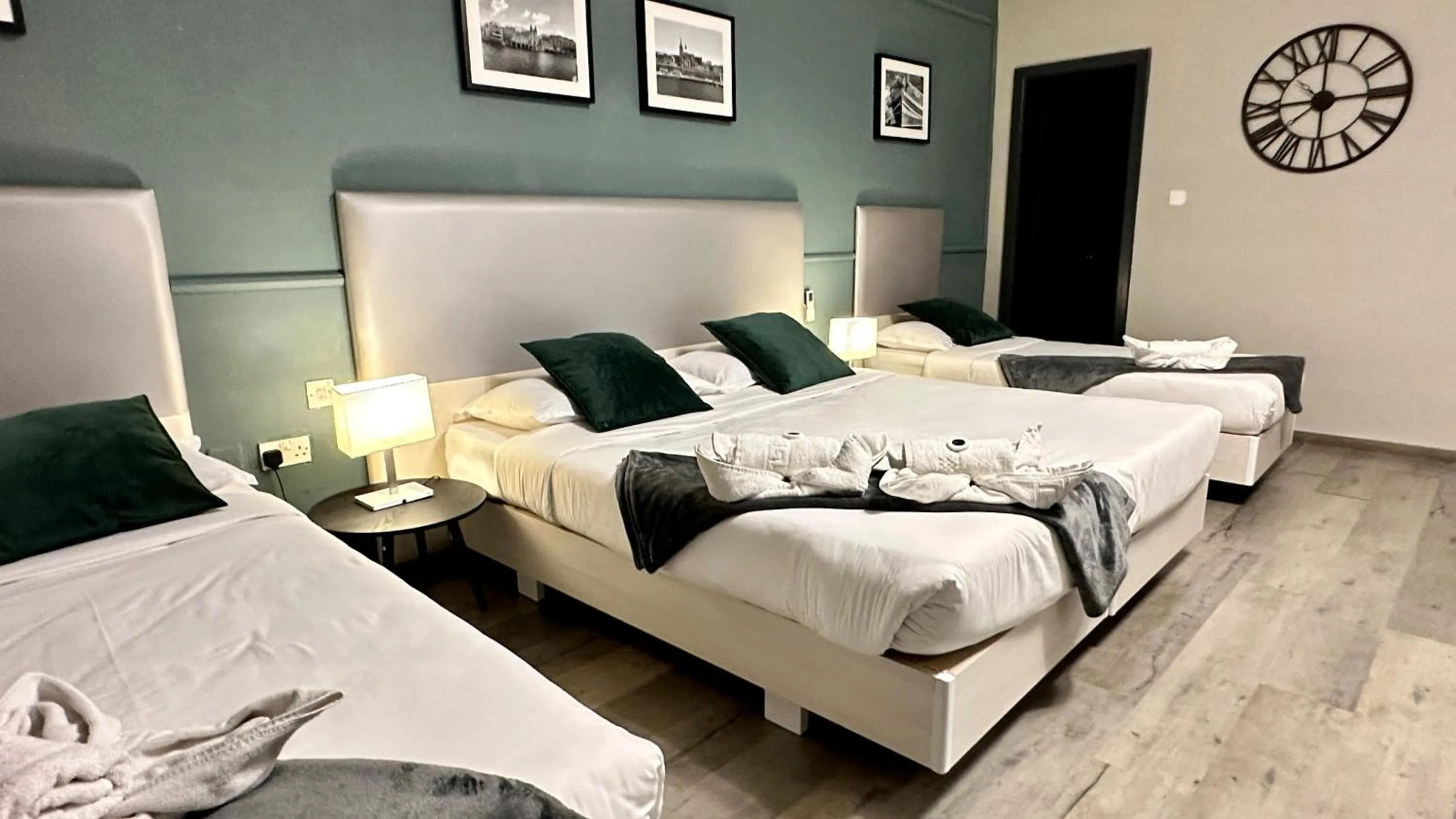 Bed in Sliema Marina Hotel