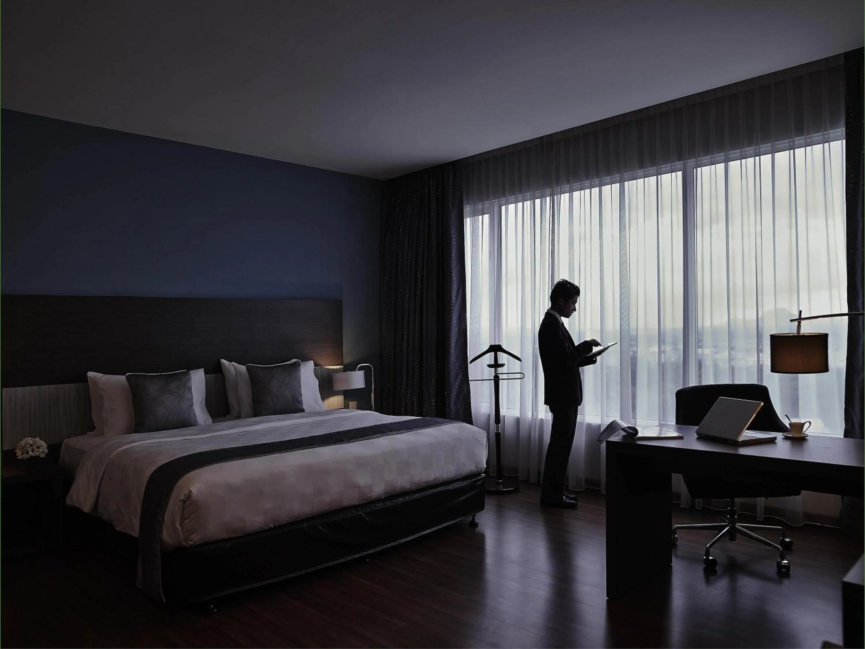 Bedroom, Bed in Pullman Kuching