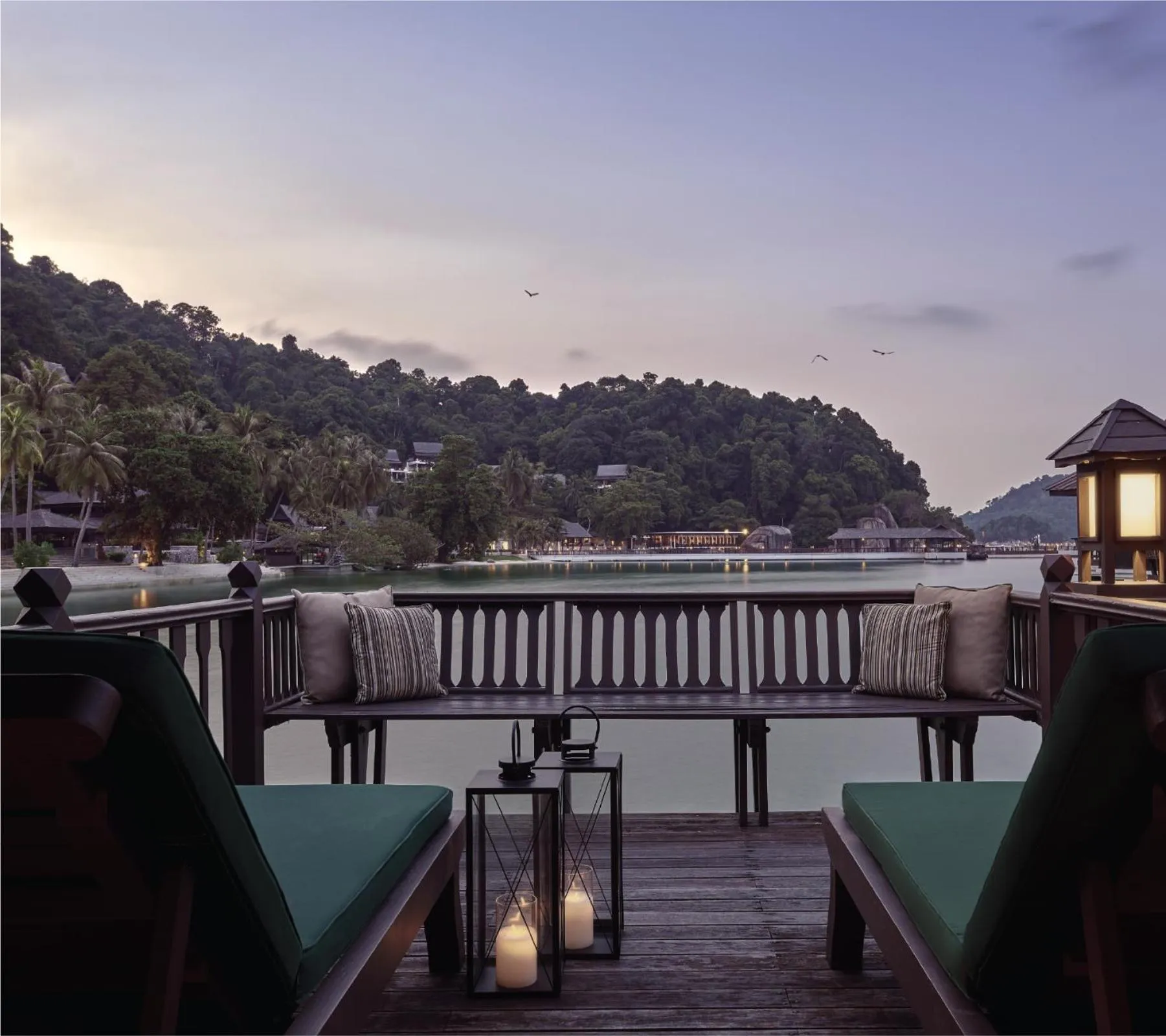 Balcony/Terrace in Pangkor Laut Resort - Small Luxury Hotels of the World