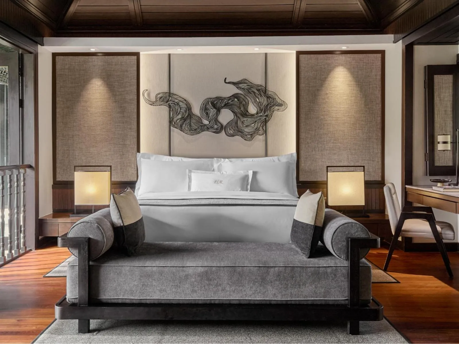 Bed in Pangkor Laut Resort - Small Luxury Hotels of the World