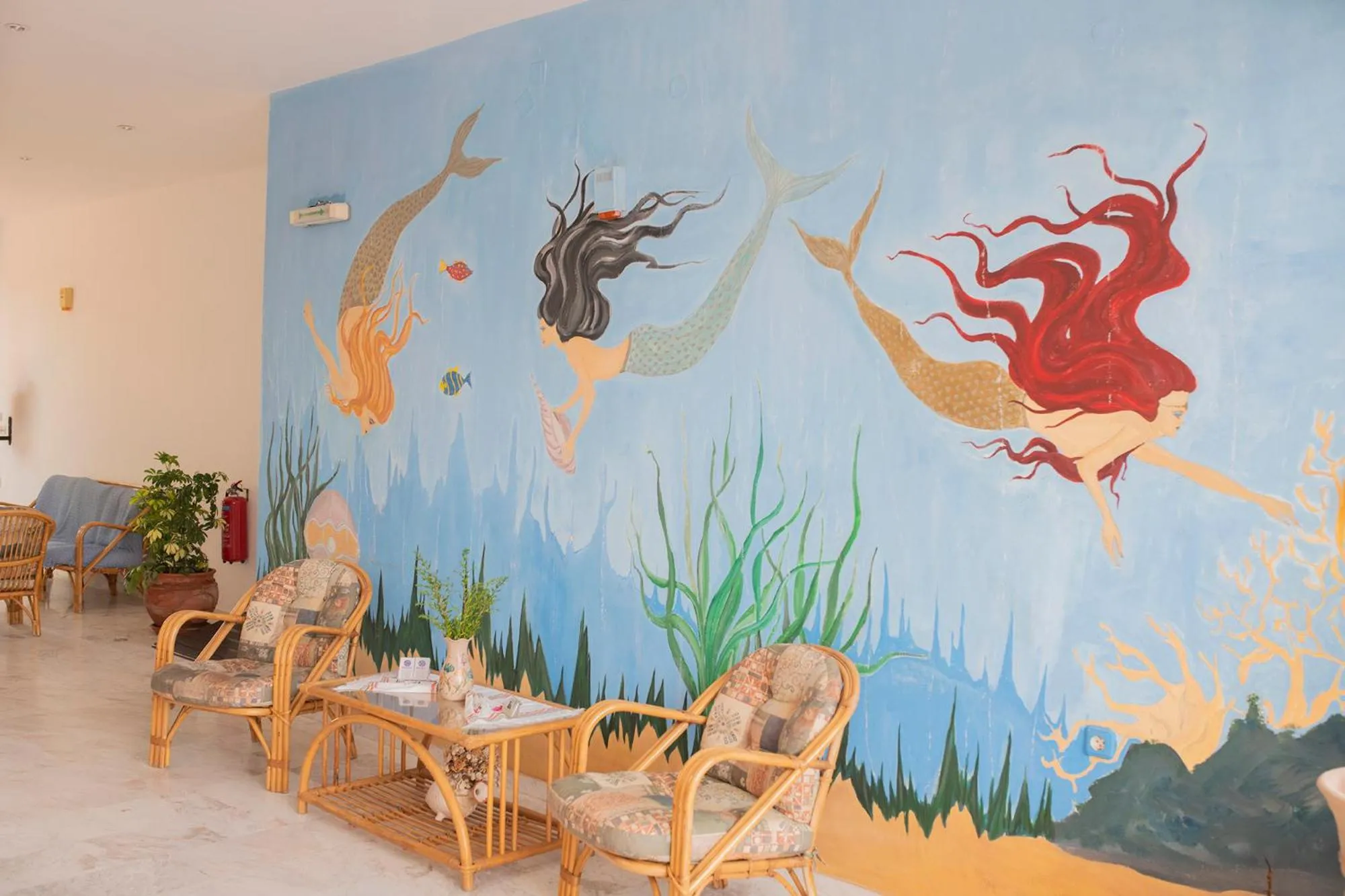 Lobby or reception in Niriides