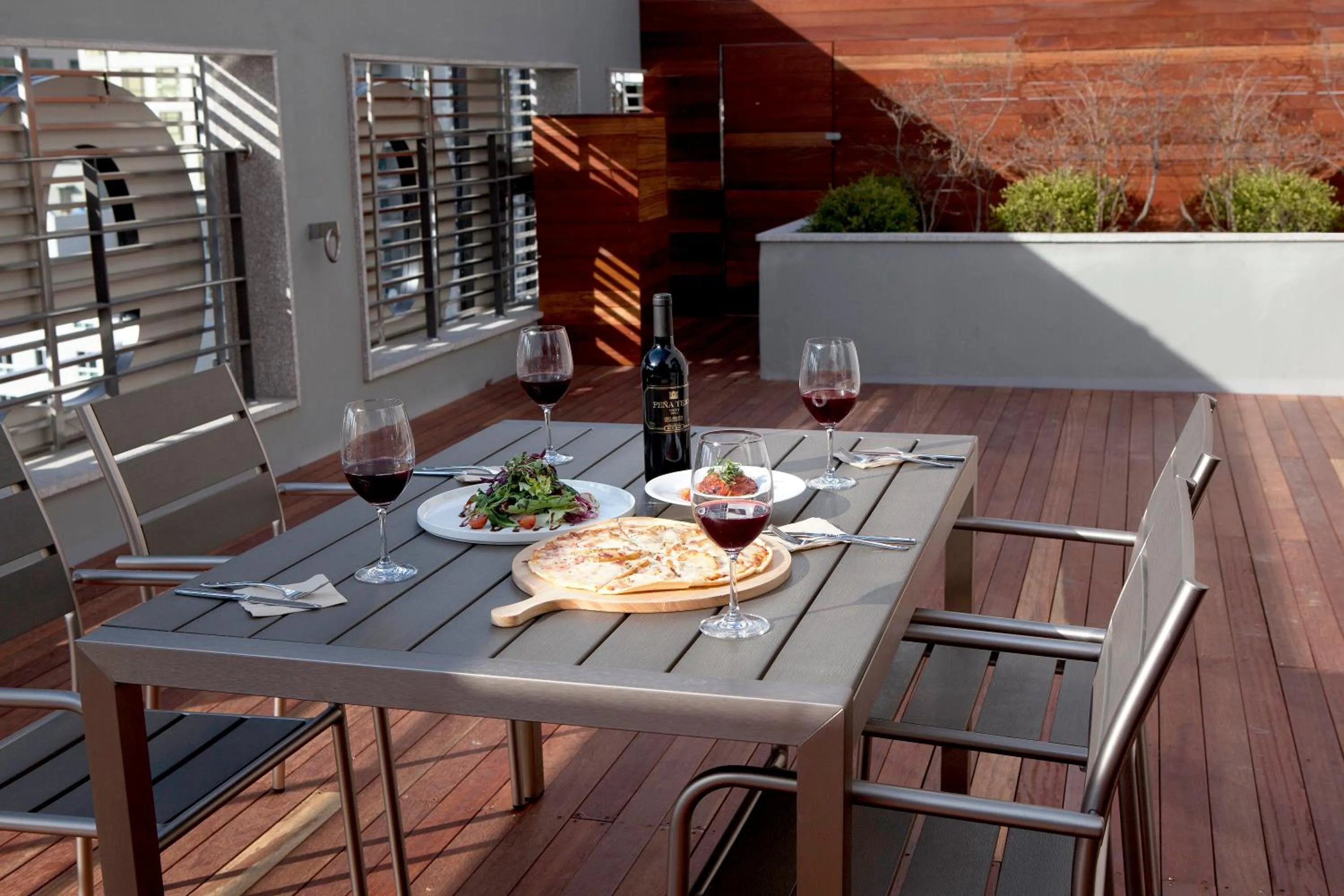 Balcony/Terrace in S Stay Dongtan Hotel