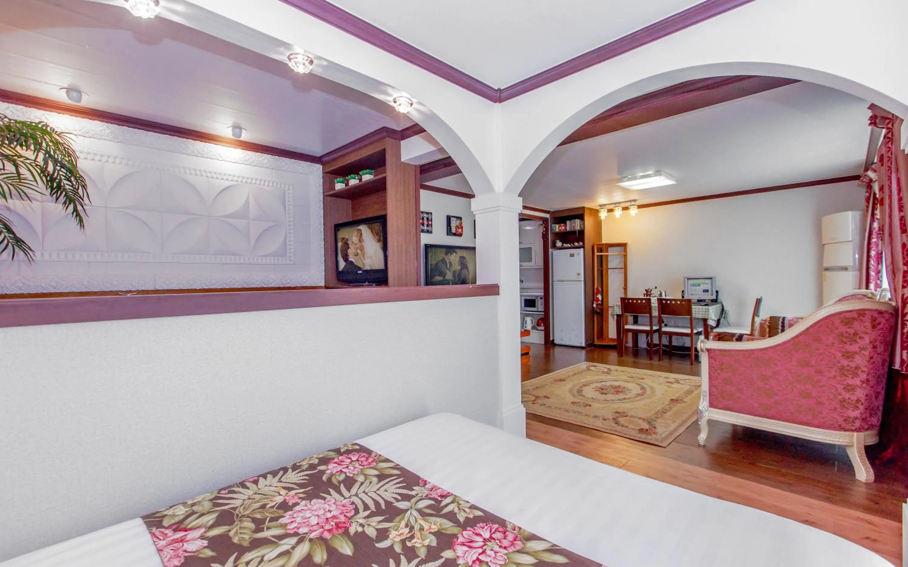 Bed in Spa Pension Basso