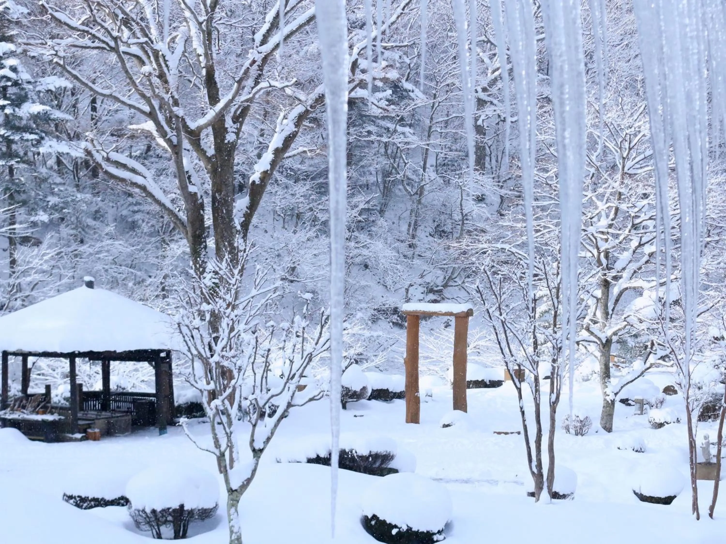 Natural landscape in Itamuro Onsen Daikokuya
