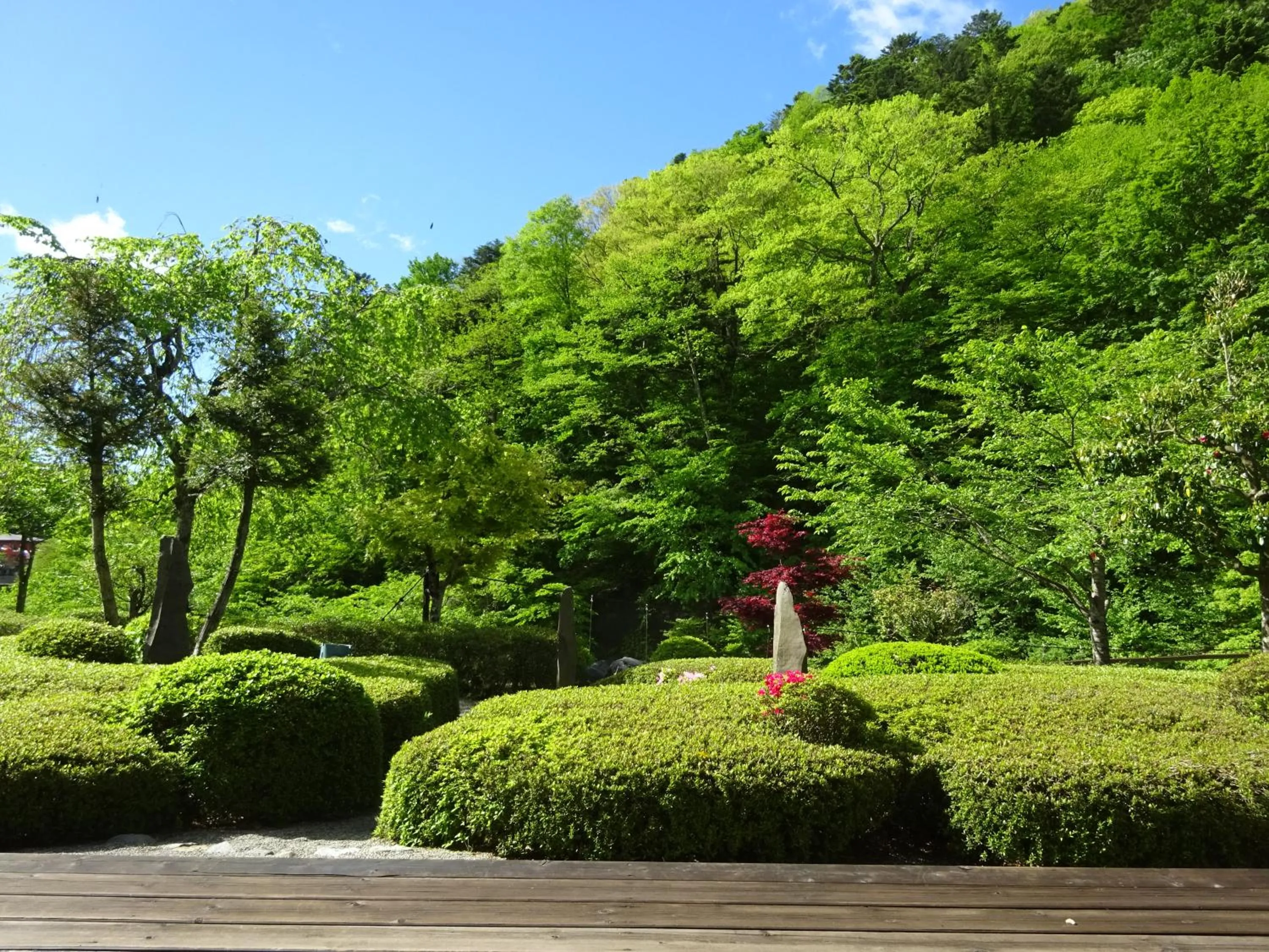 Mountain view in Itamuro Onsen Daikokuya