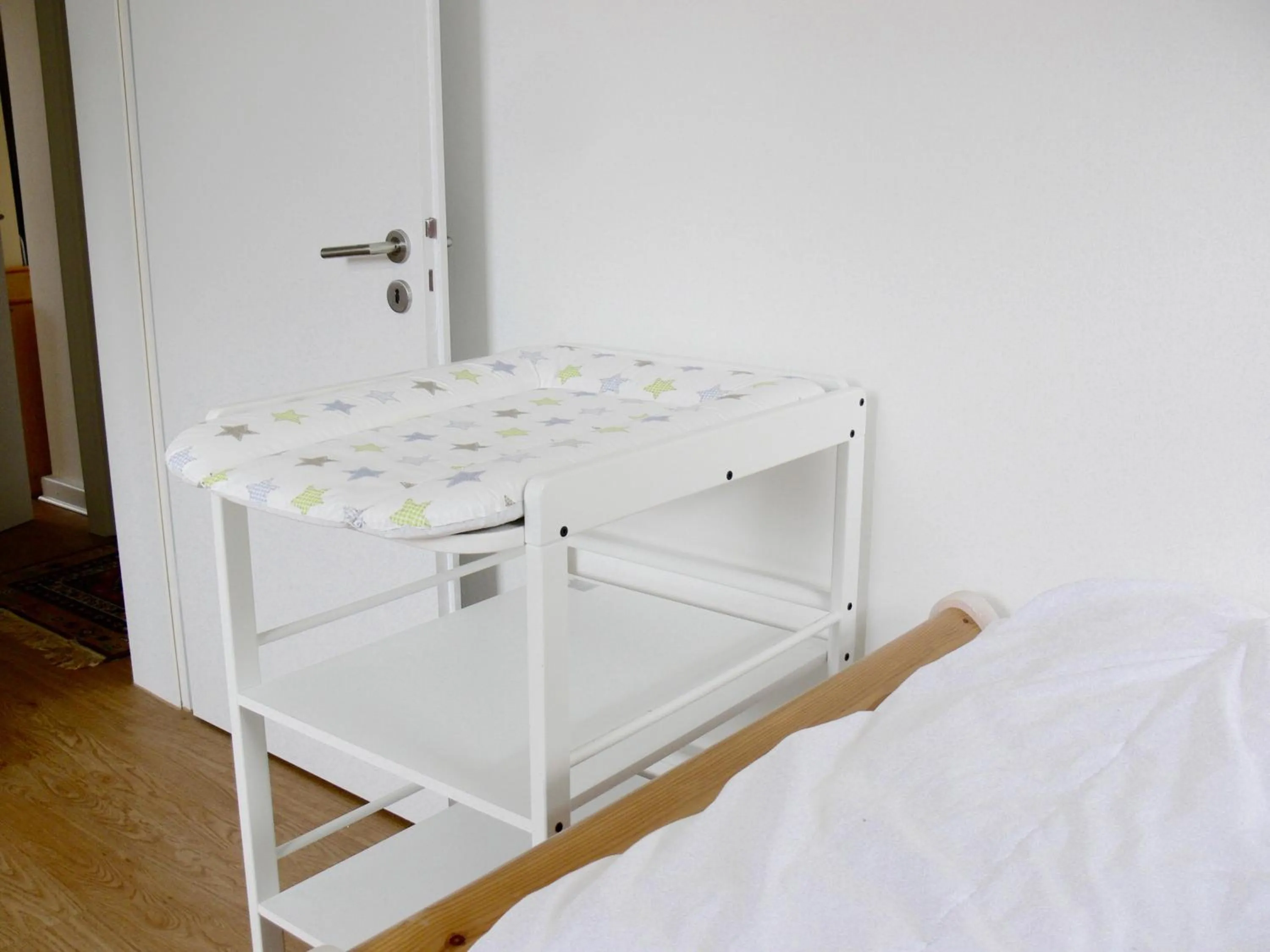 Bed in Ferienwohnung Siegers