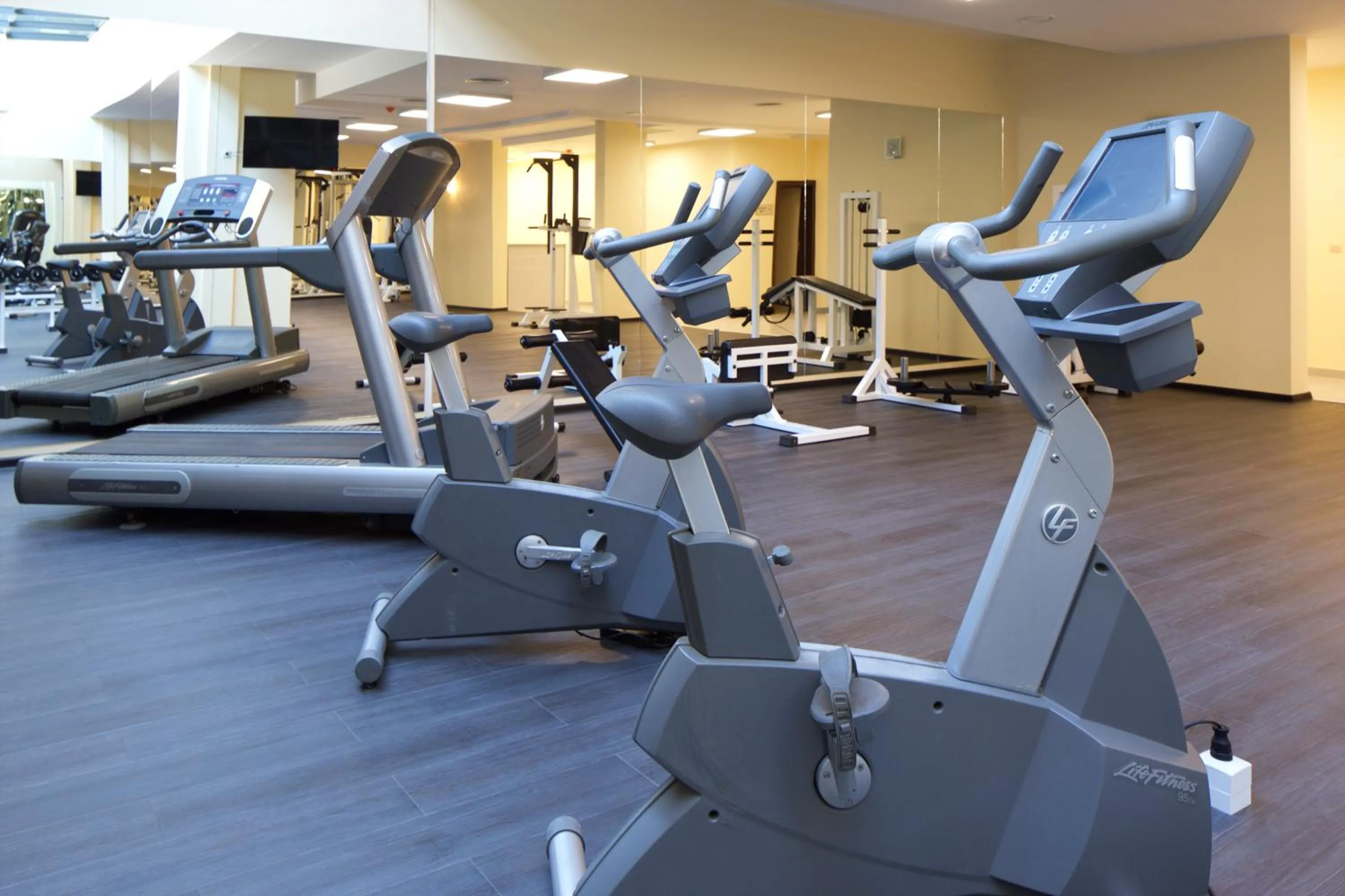 Fitness centre/facilities in Aparthotel Paradiso