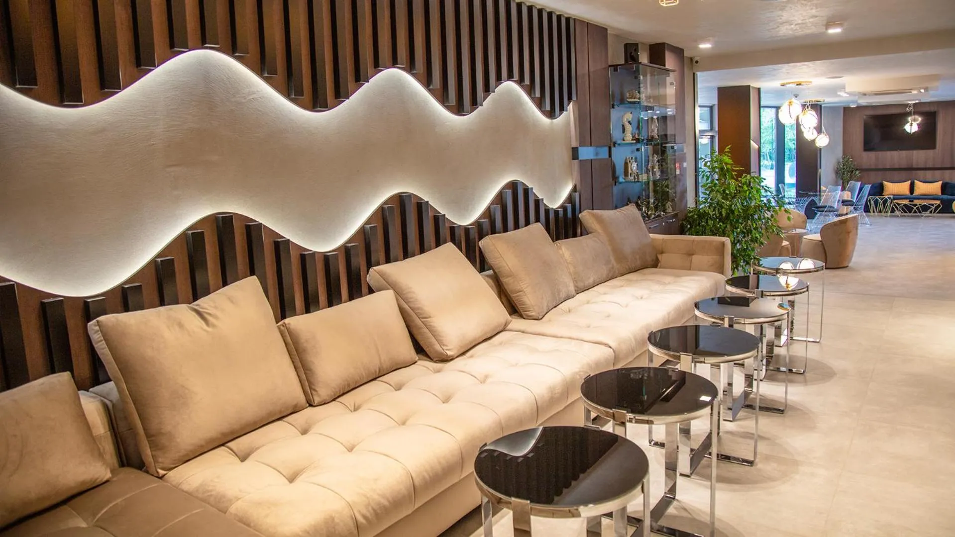 Lobby or reception in Aparthotel Paradiso