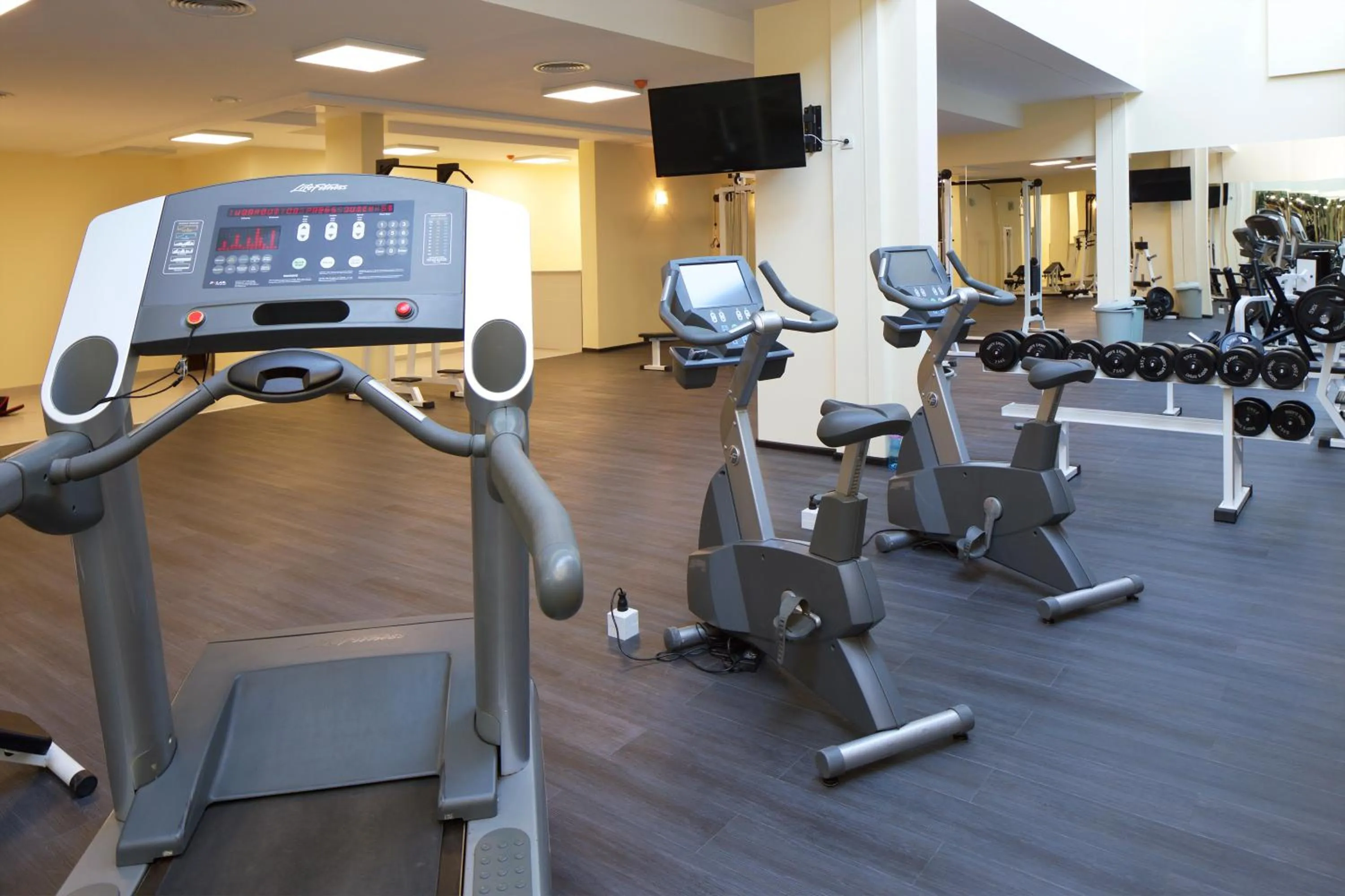 Fitness centre/facilities in Aparthotel Paradiso
