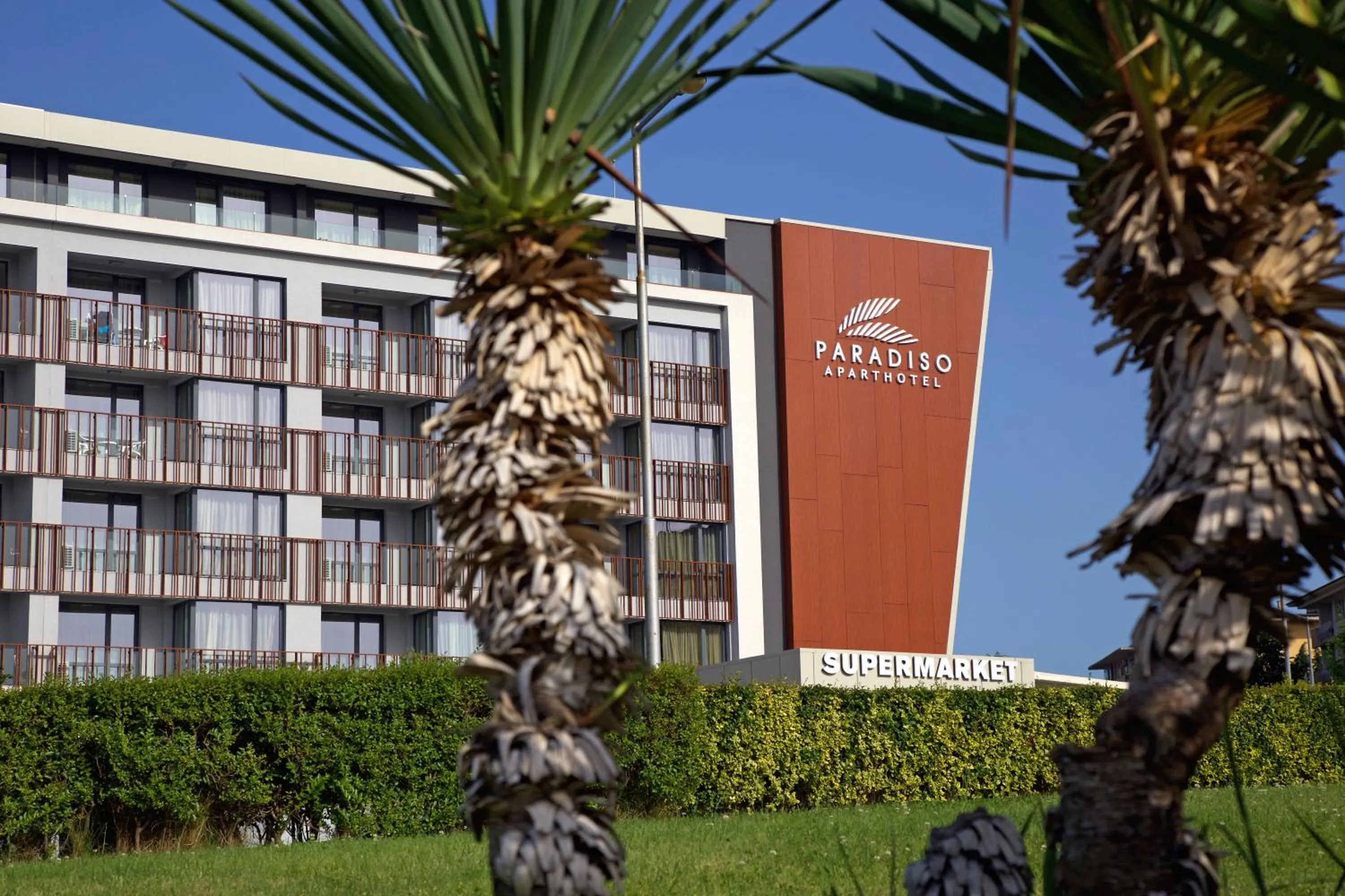 Property building in Aparthotel Paradiso