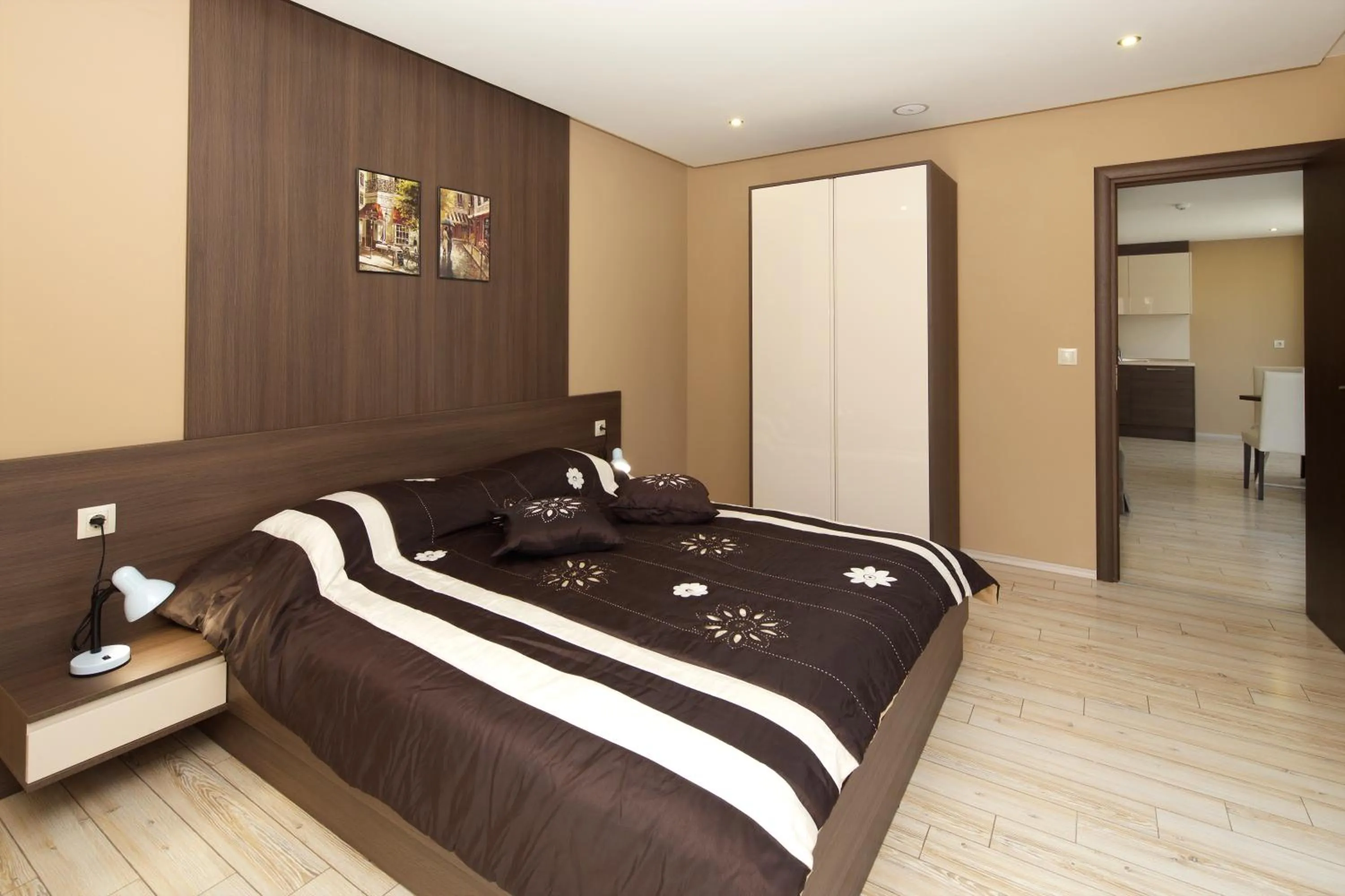 Bedroom, Bed in Aparthotel Paradiso