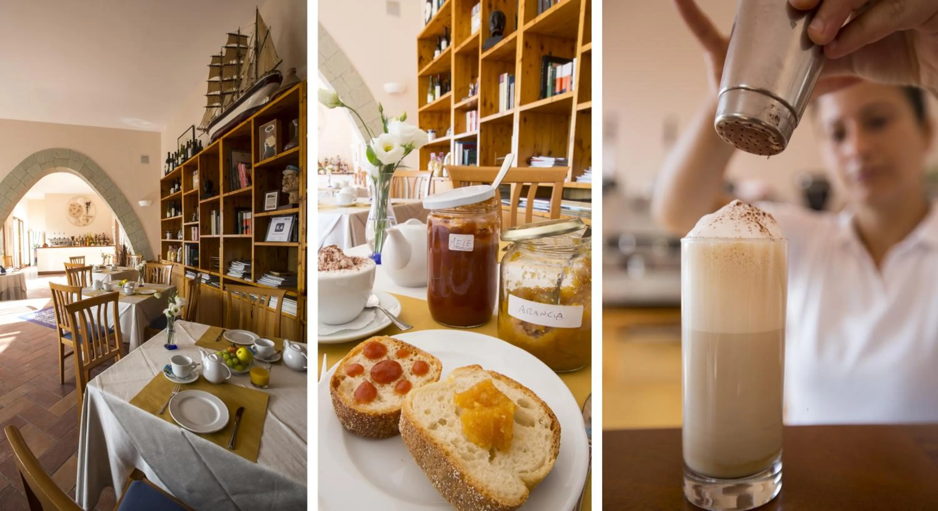 Restaurant/places to eat in Hotel Umberto A Mare