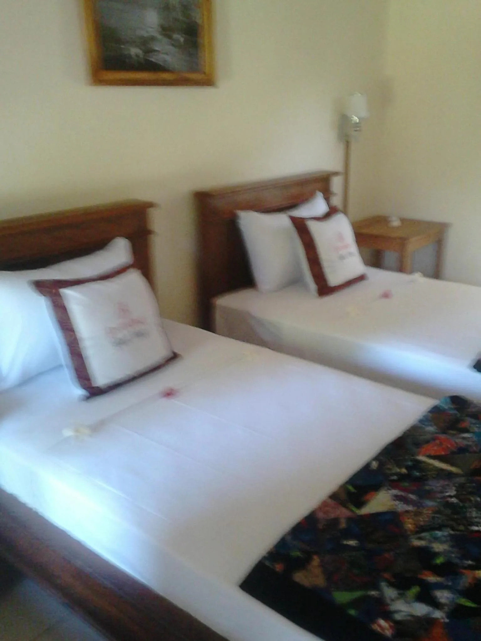 Bed in Pande Guest House
