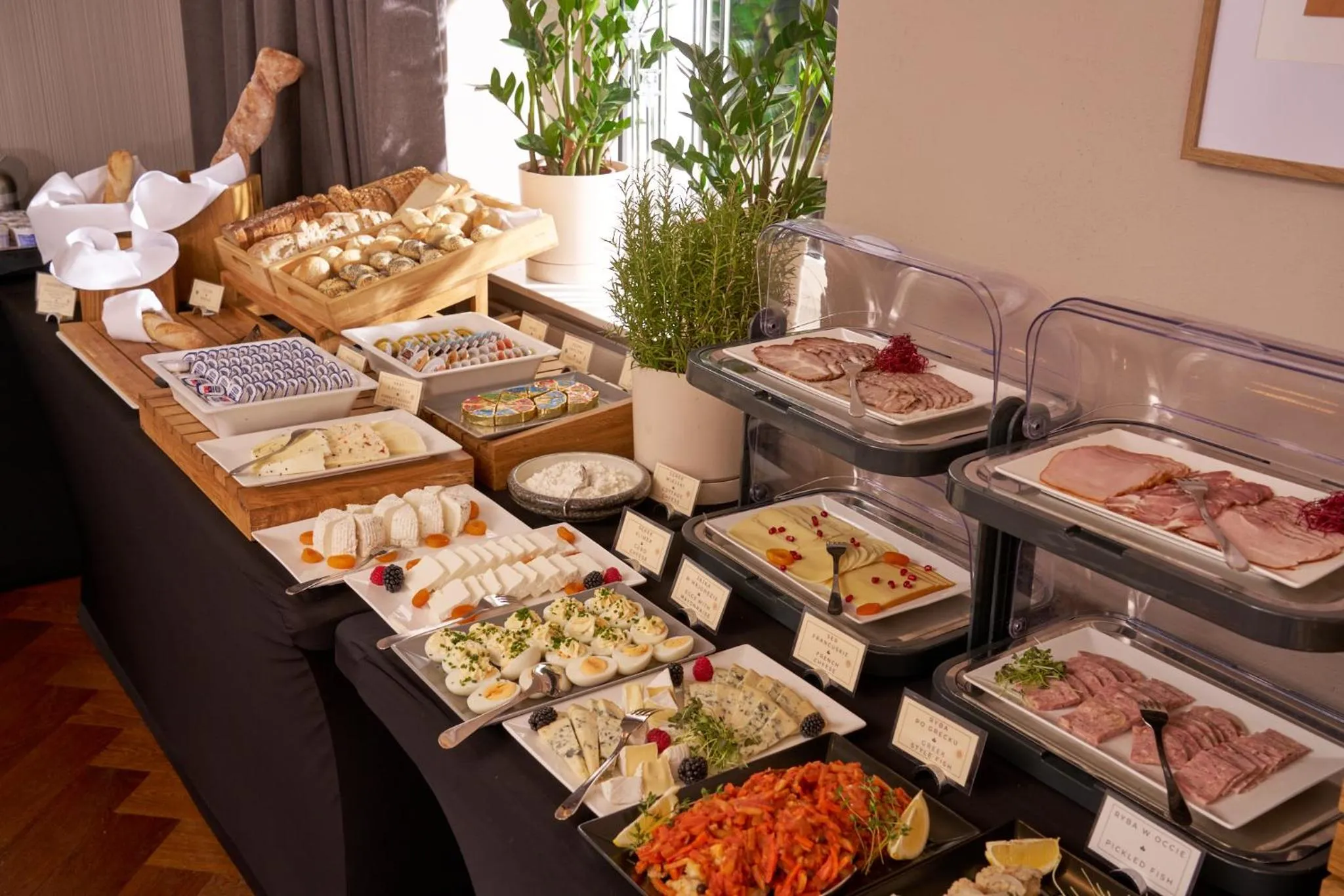 Breakfast in Hotel Cristal Białystok